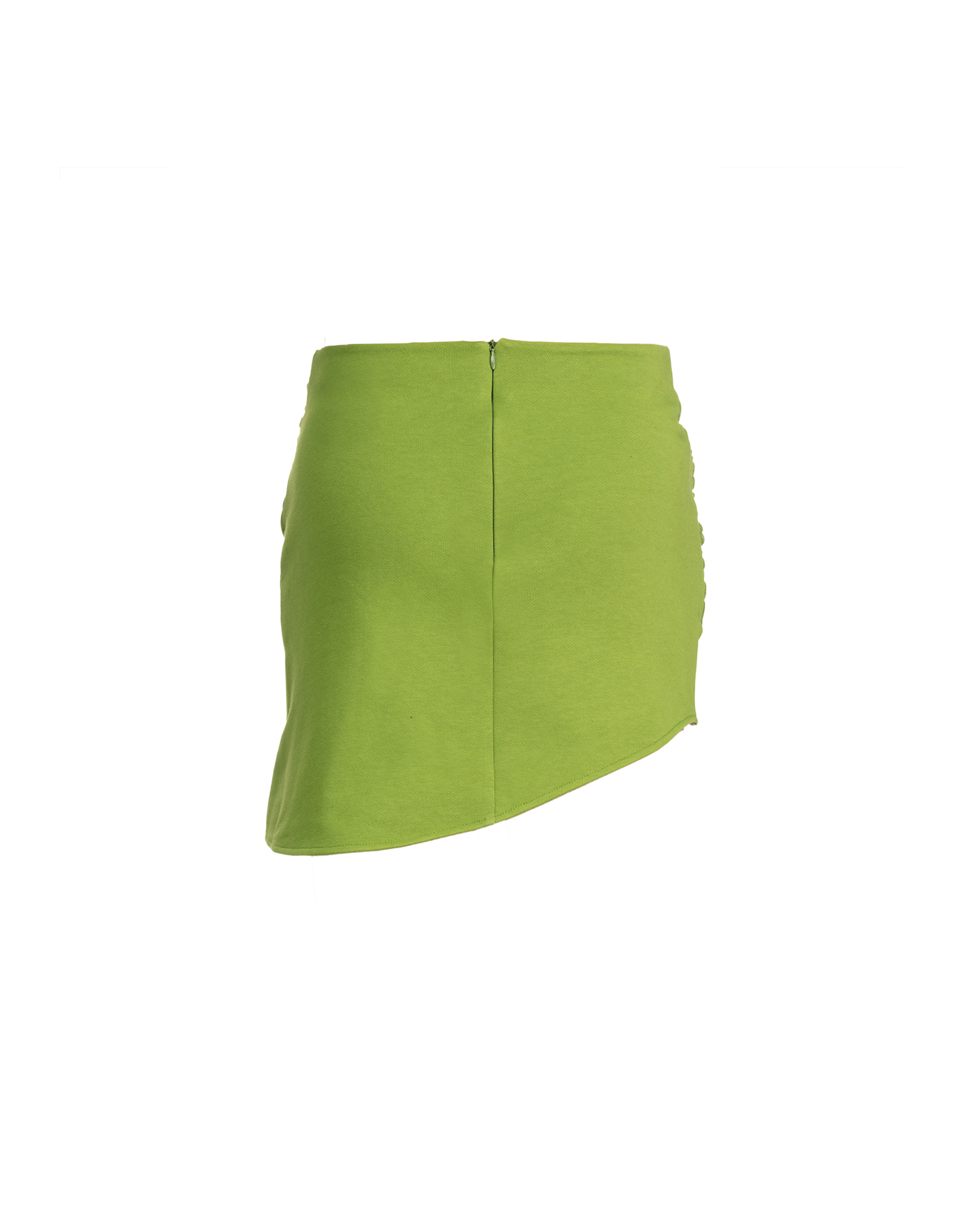 Drape Mini Skirt Pistachio