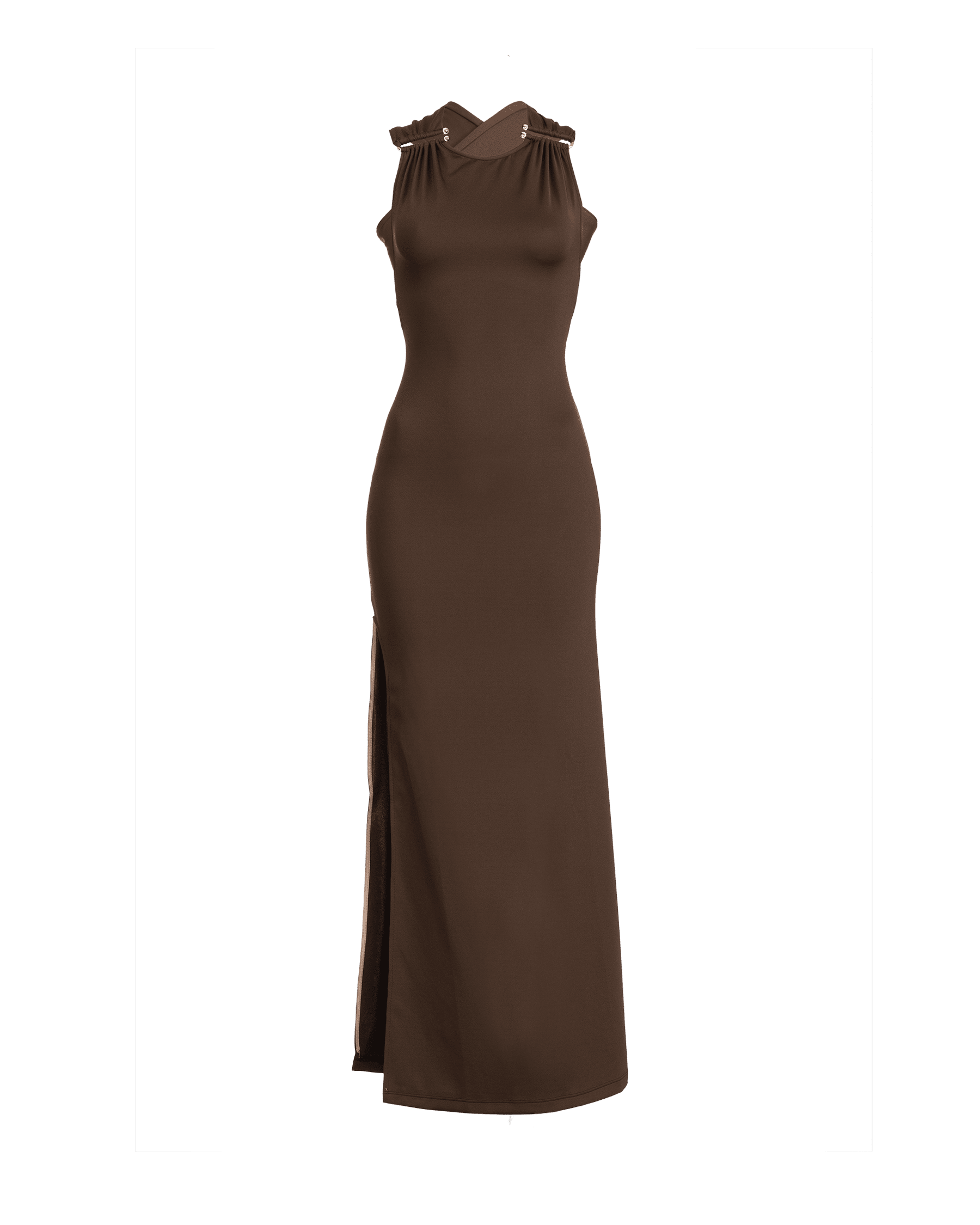Piercing Dress Chocolate