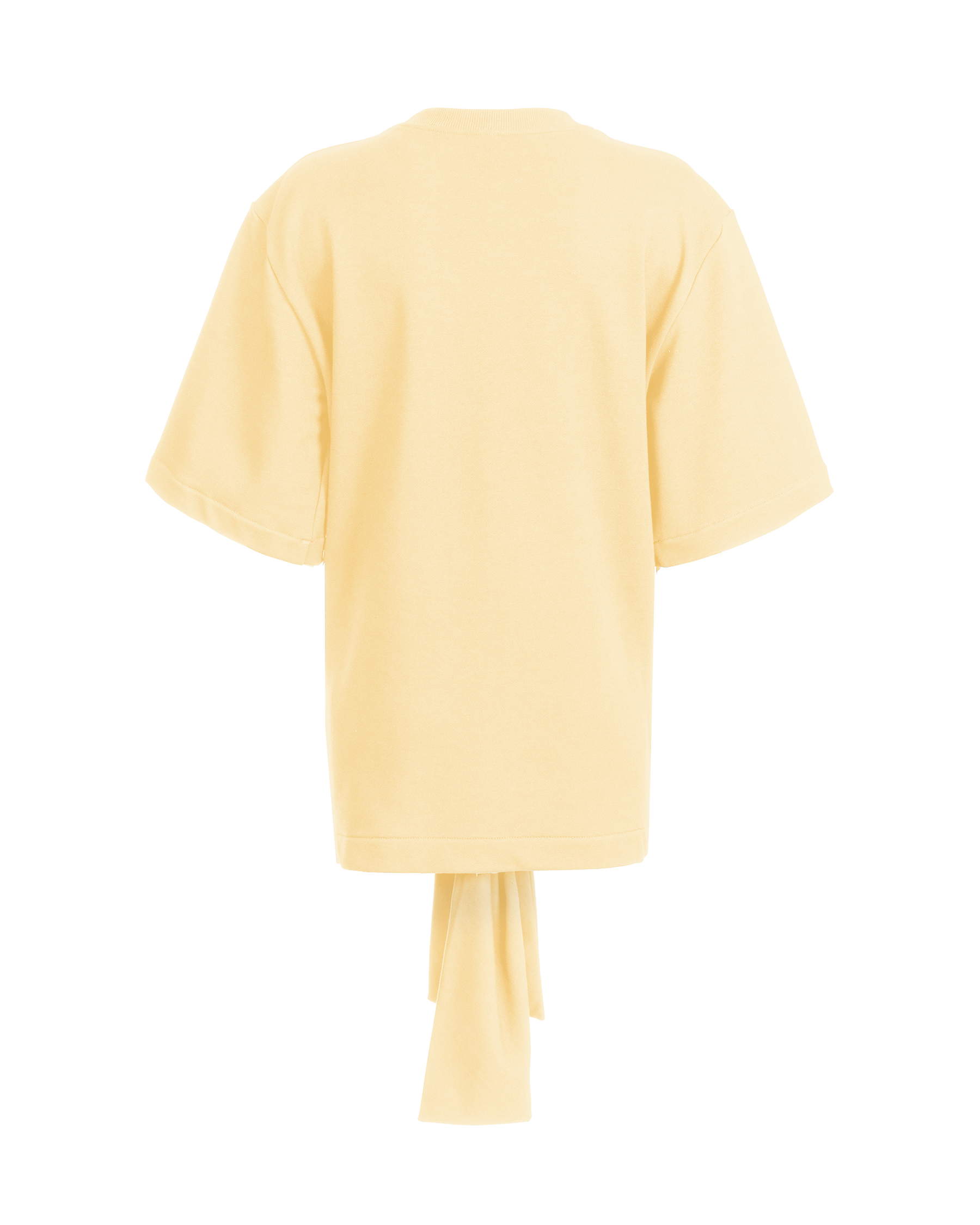 Bow T-shirt Double Cream