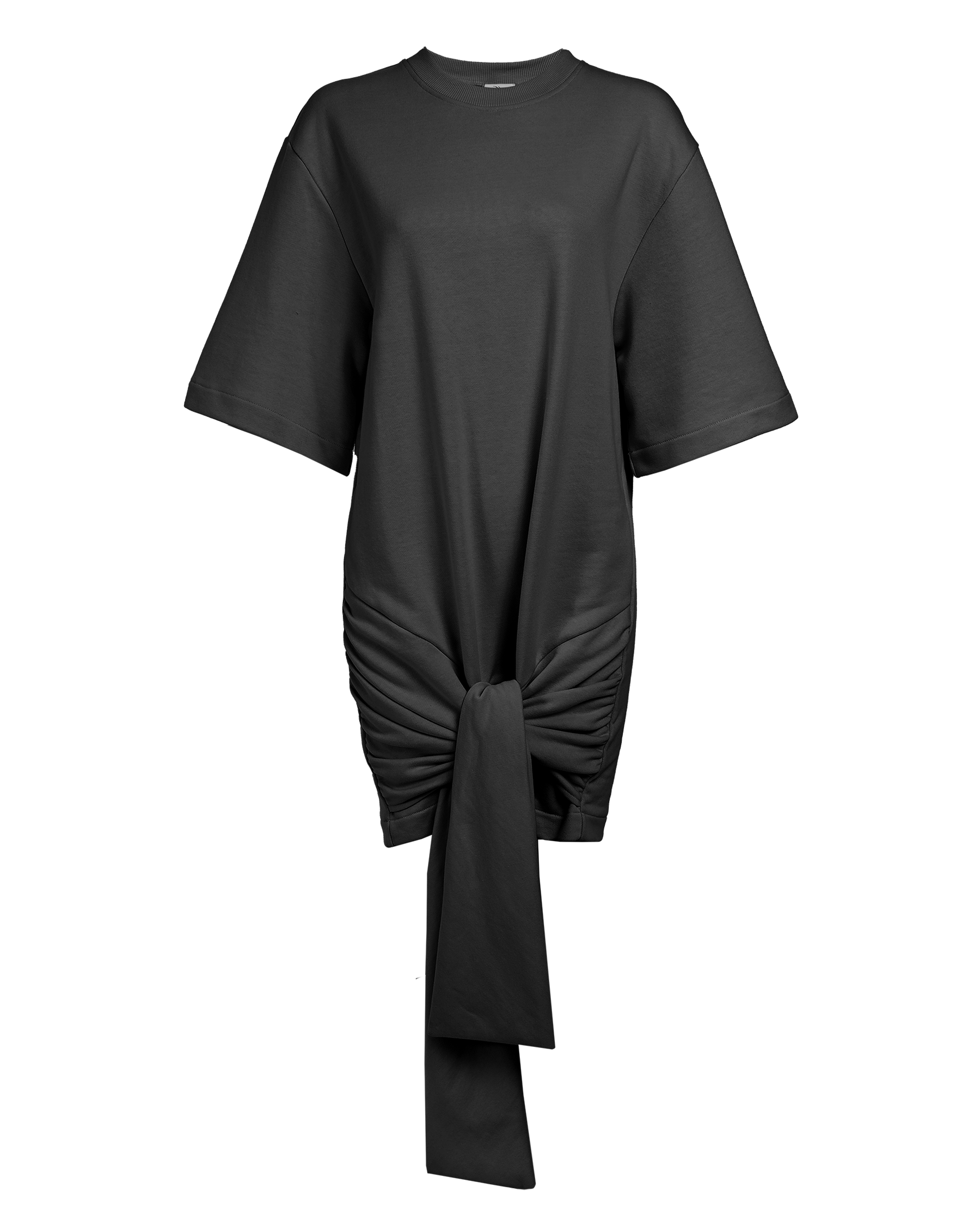 Bow Minidress Smoky Grey