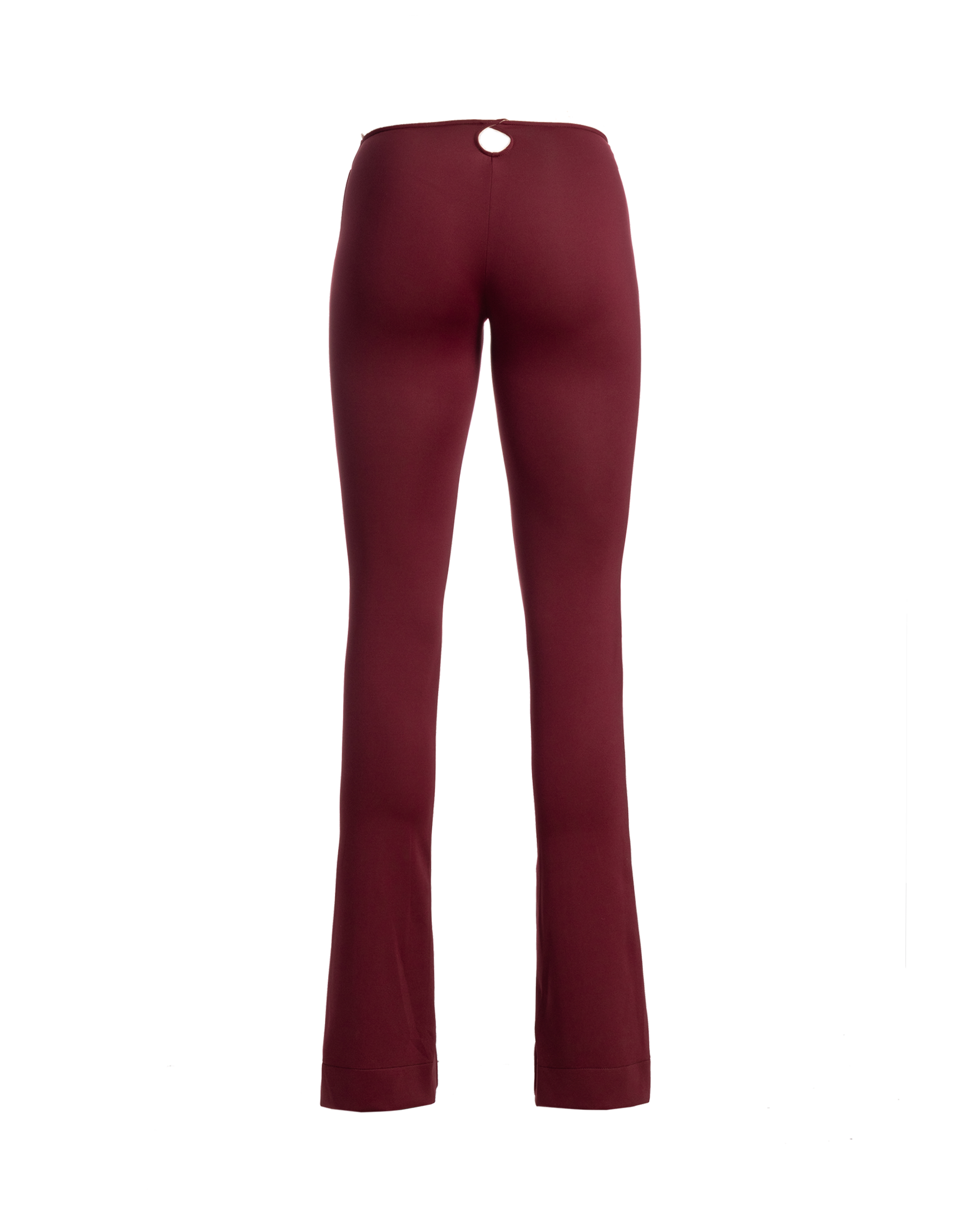 Punto Milano Flare Pants Rich Plum