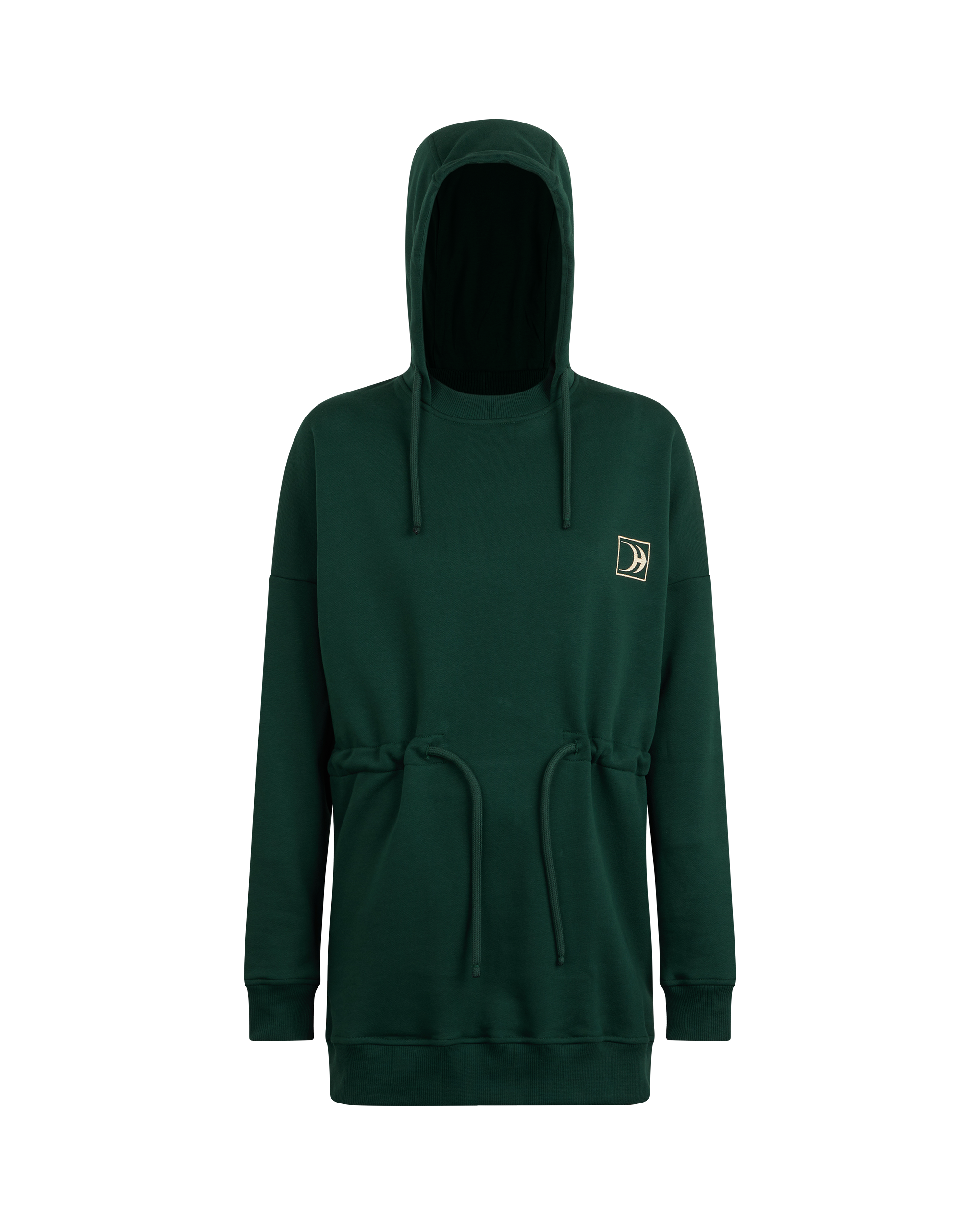 Hoodie Dress Green