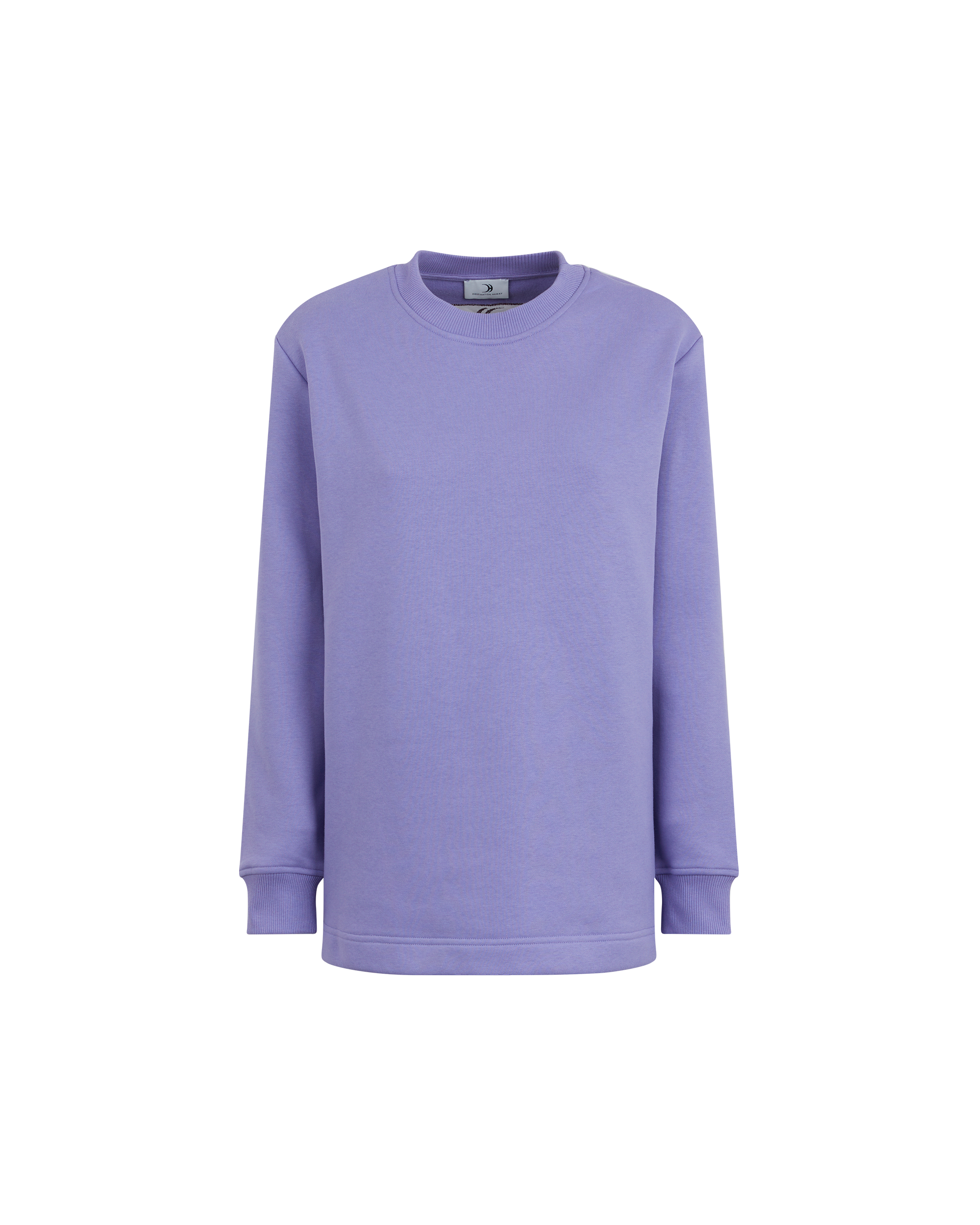 Zipped Sweatshirt Lilac