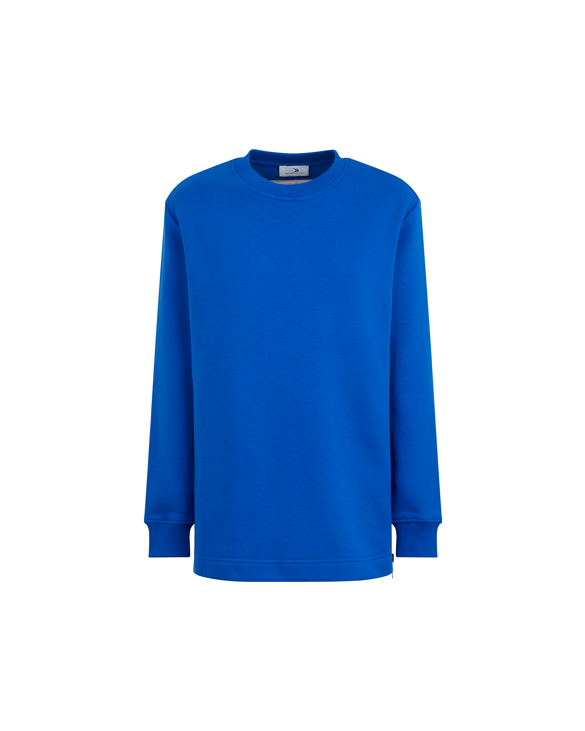 Zipped Sweatshirt Blue