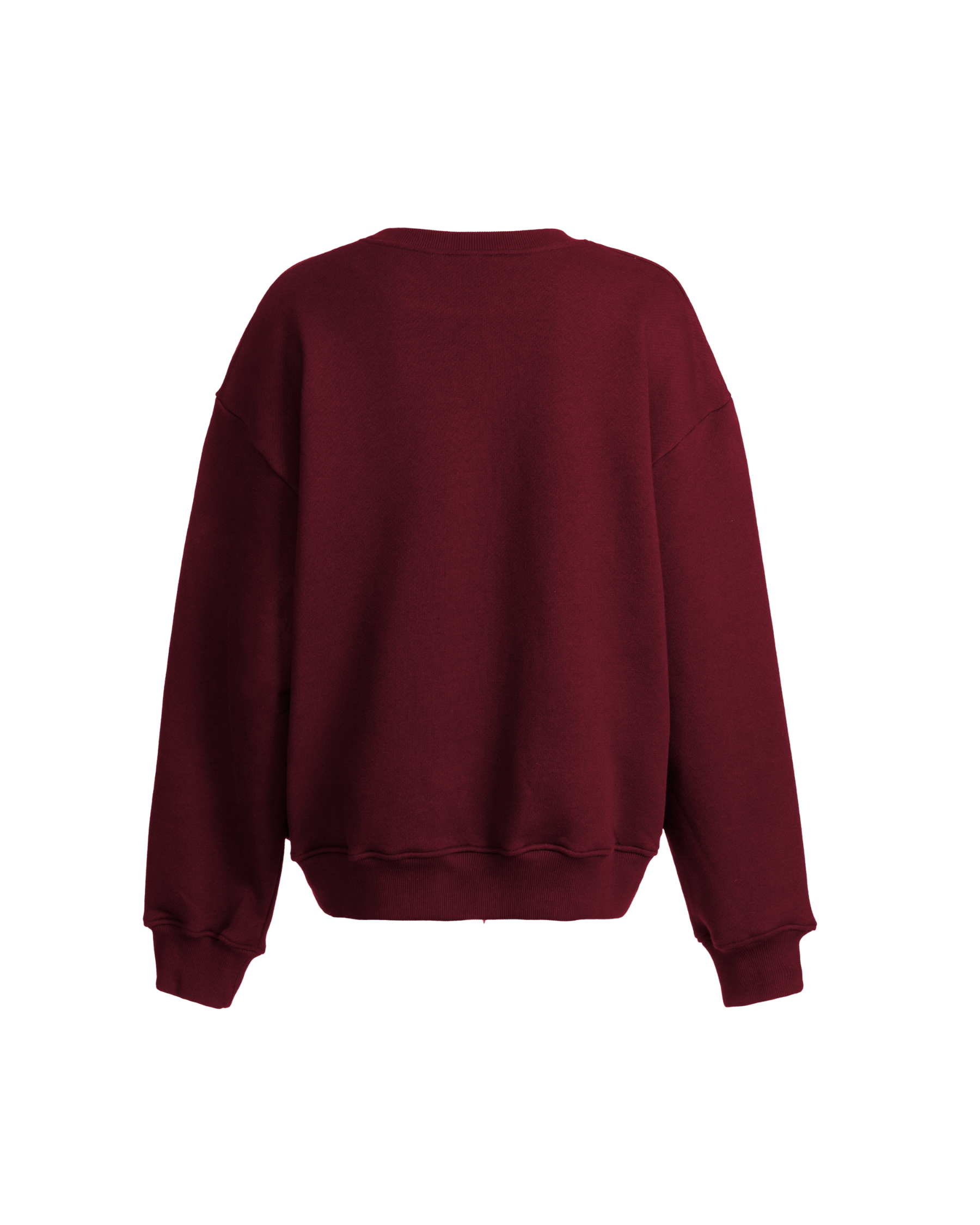Over Crewneck Rich Plum