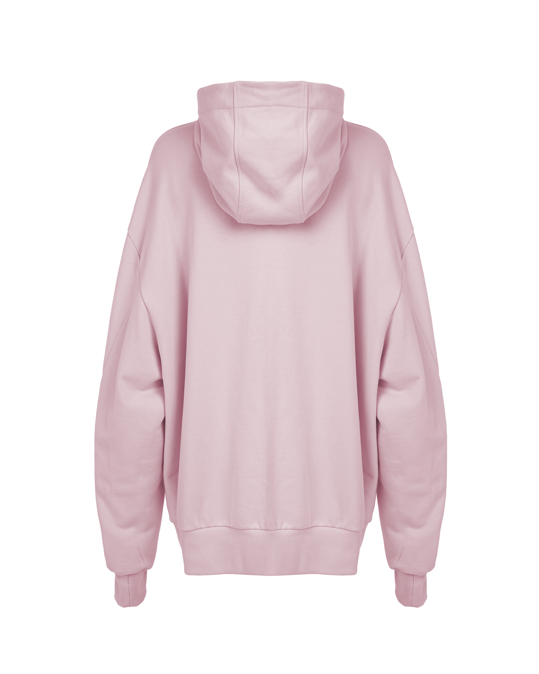 Over Hoodie Jacket Dusty Pink