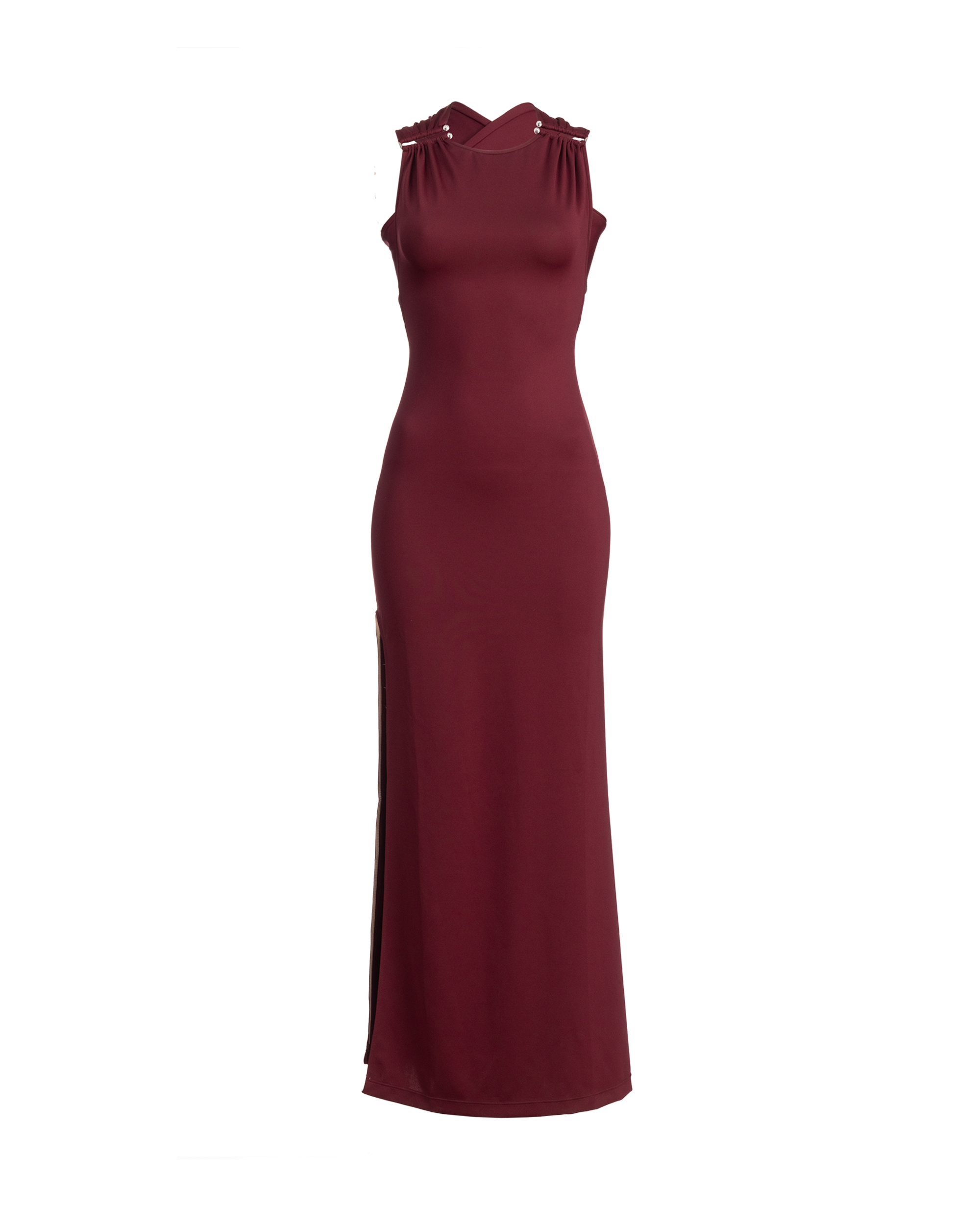 Piercing Dress Rich Plum