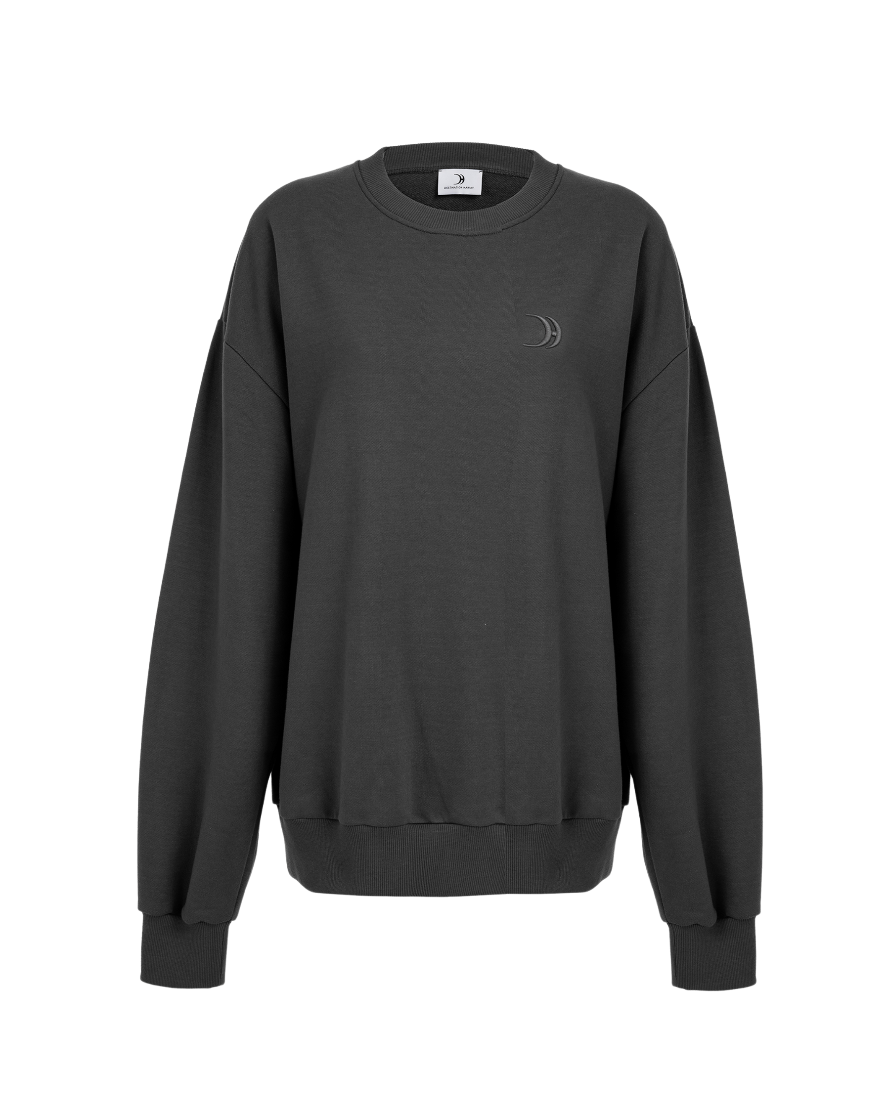 Over Crewneck Smoky Grey