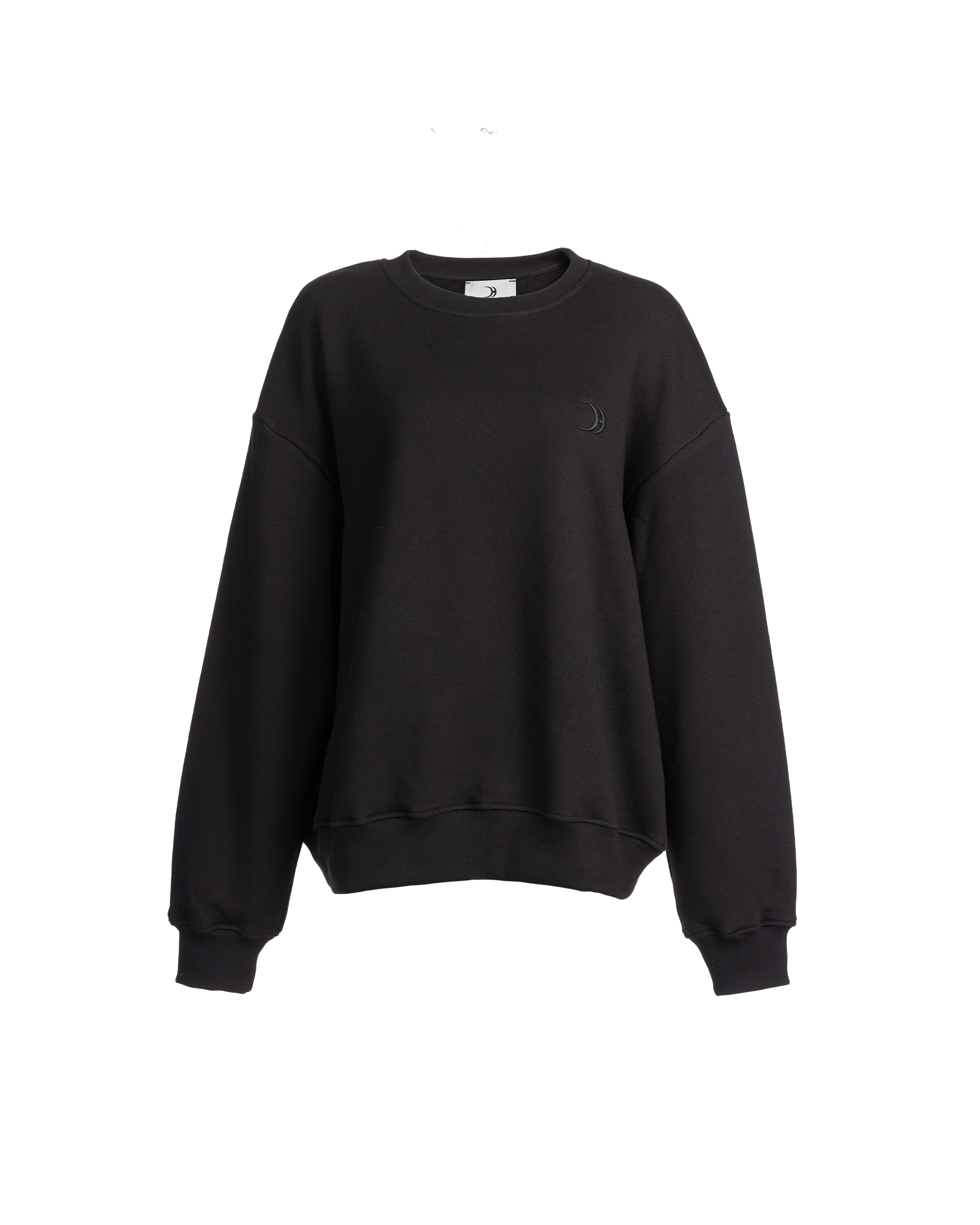 Over Crewneck Black