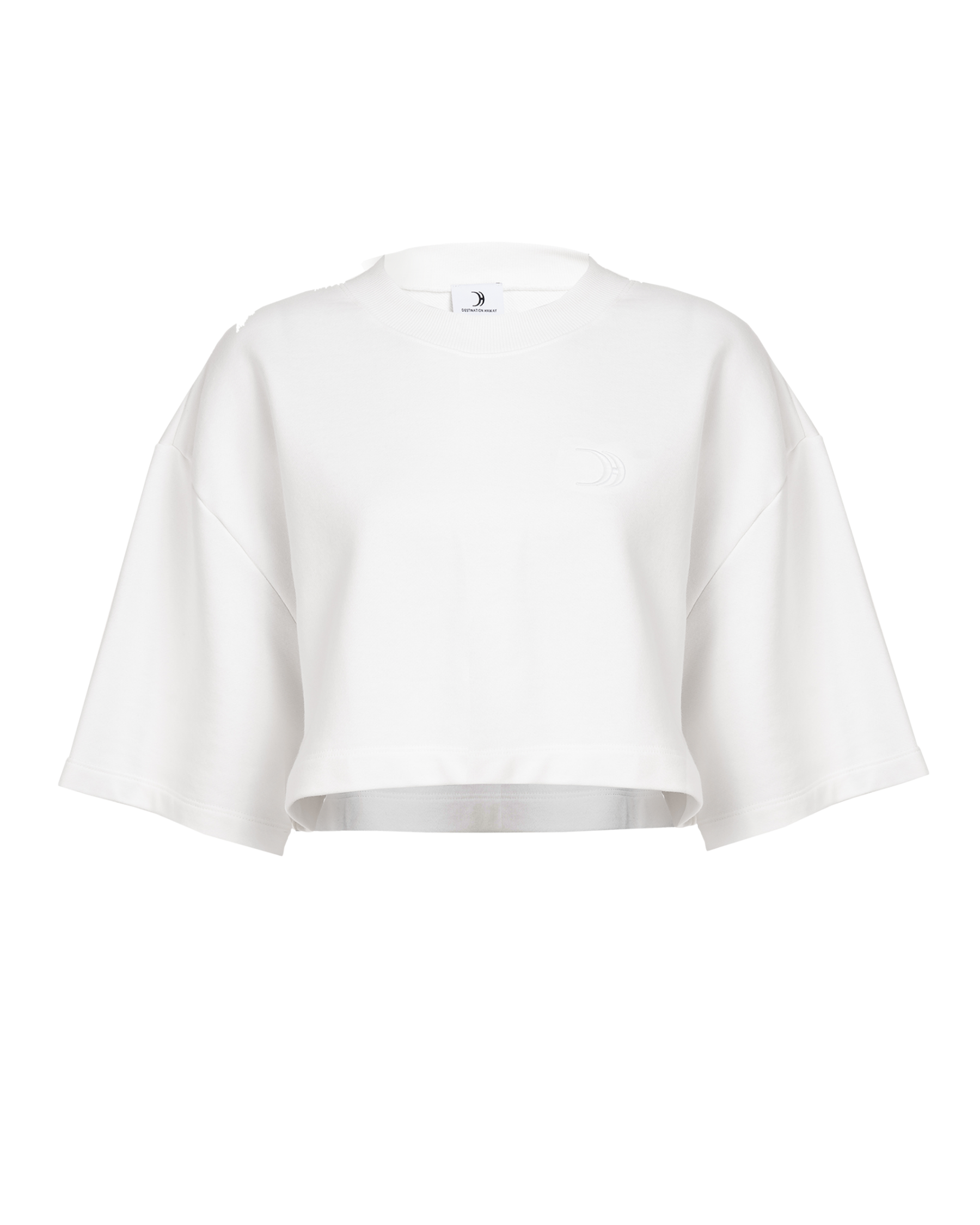 Crop T-Shirt Ivory