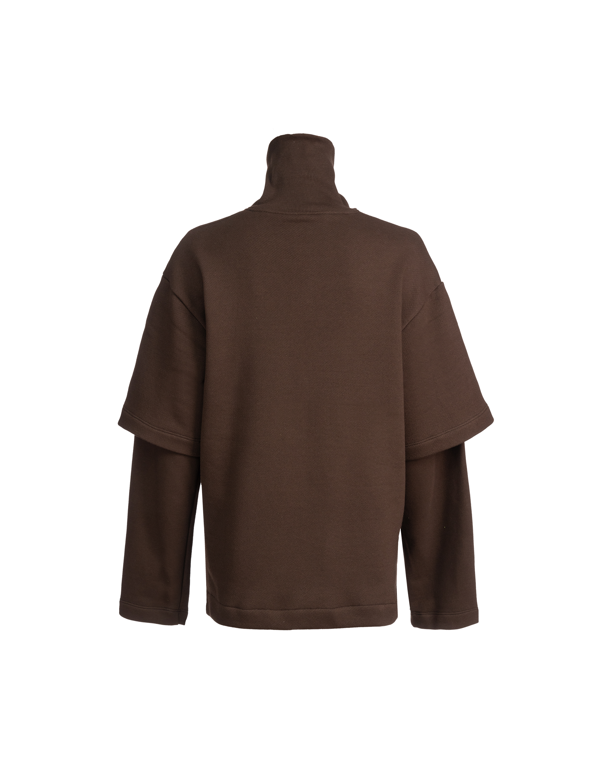 Polo Sweatshirt Chocolate