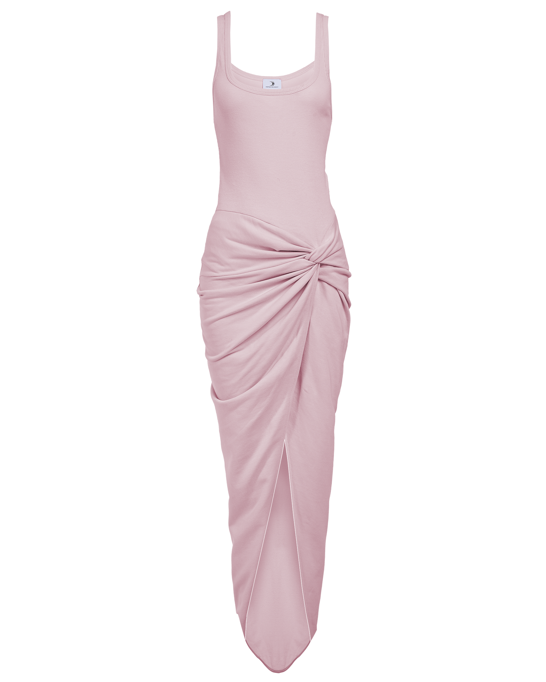 Twisted Gown Dusty Pink