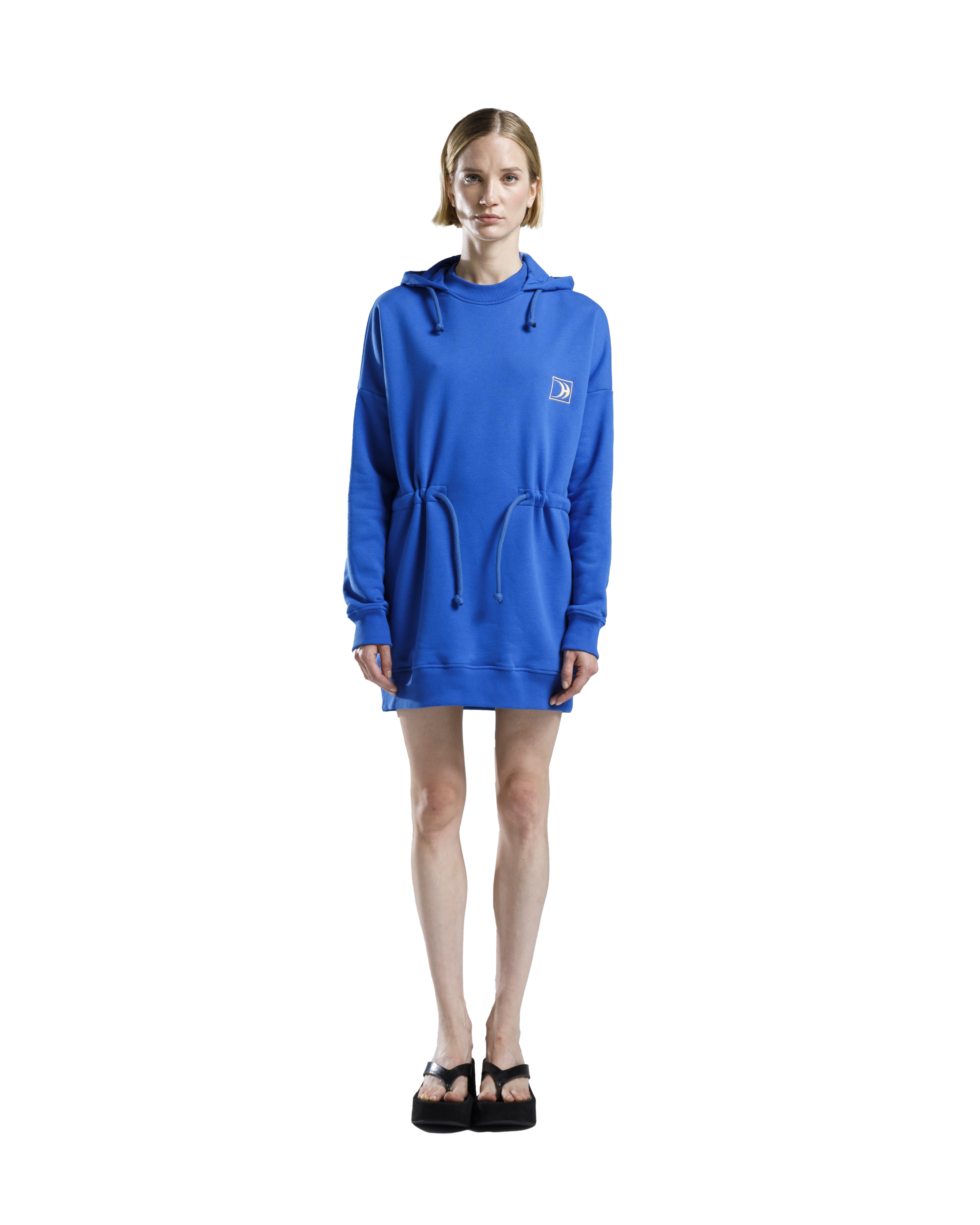 Hoodie Dress Blue