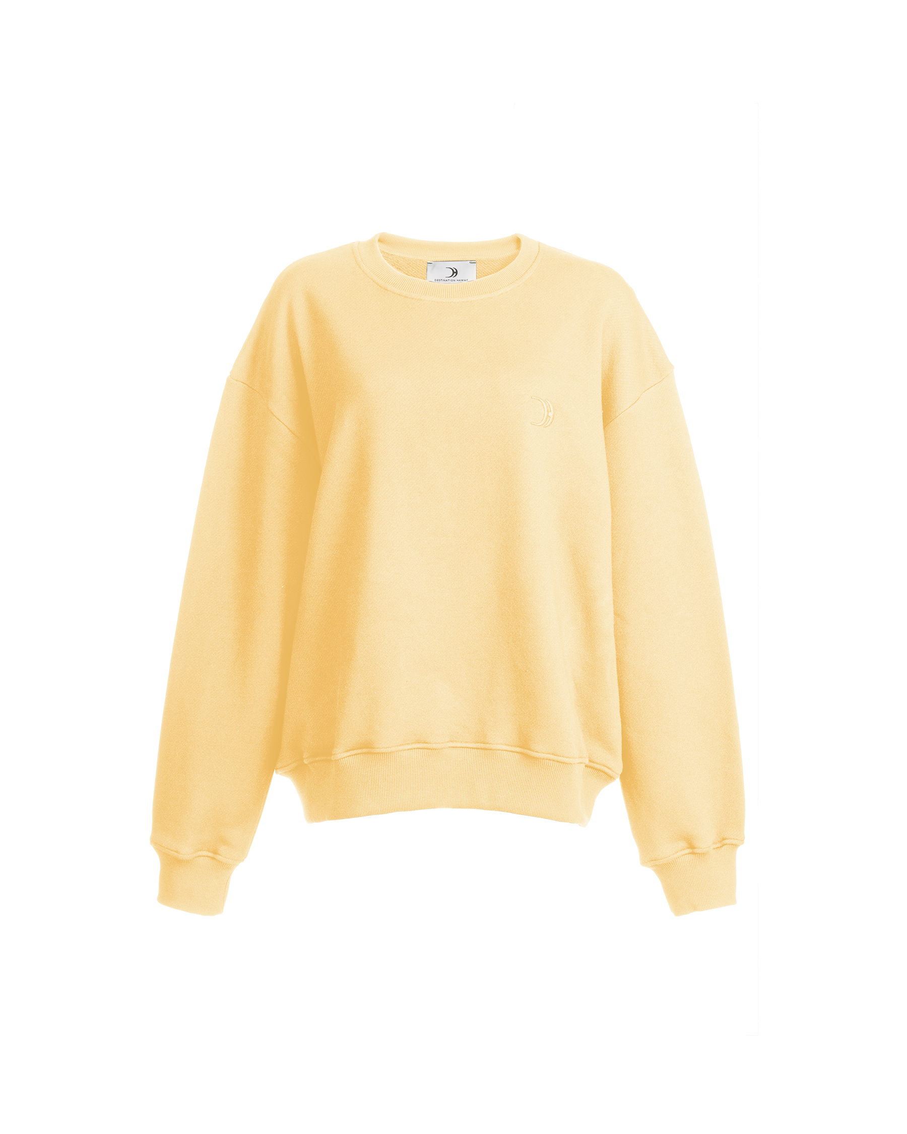 Lightweight Over Crewneck Double Cream