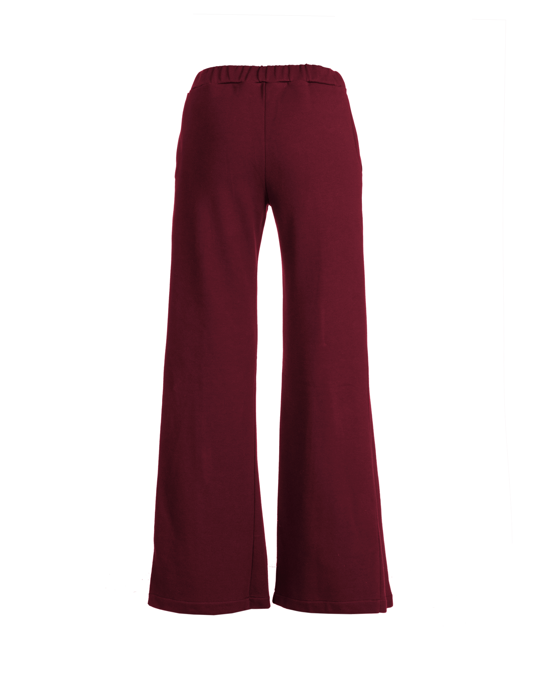 Wide Leg Pants Rich Plum
