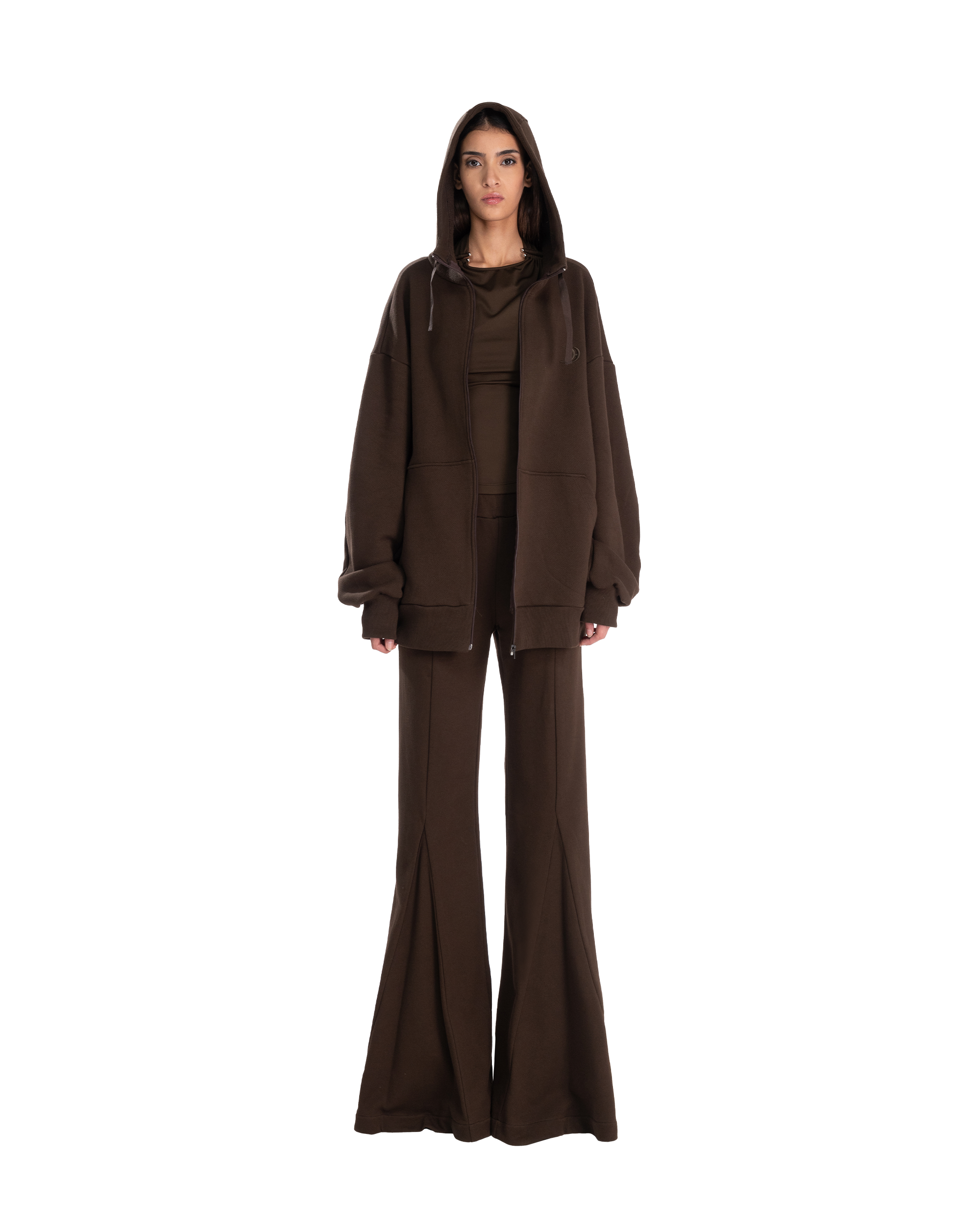 Wide Leg Pants Chocolate