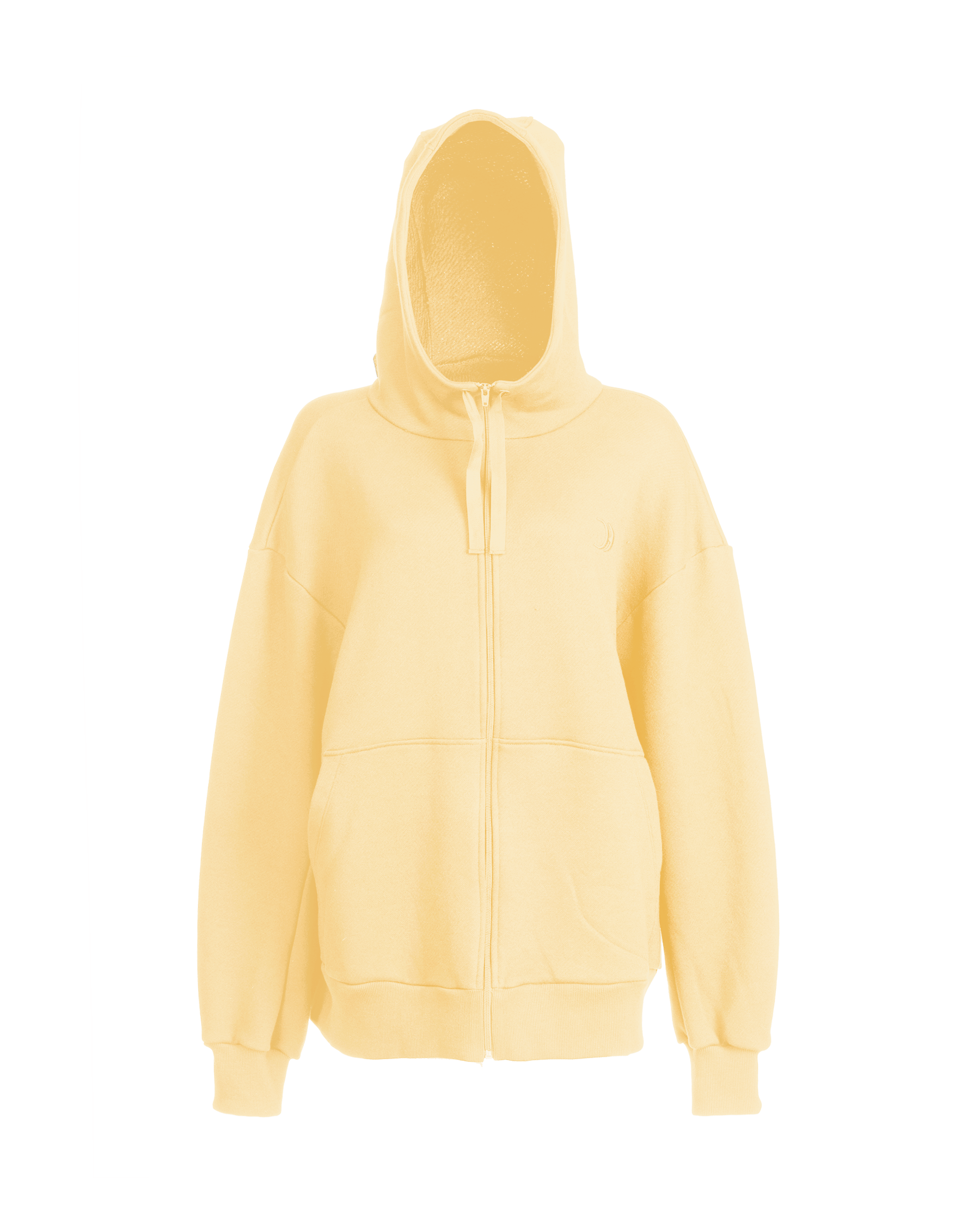 Over Hoodie Jacket Double Cream