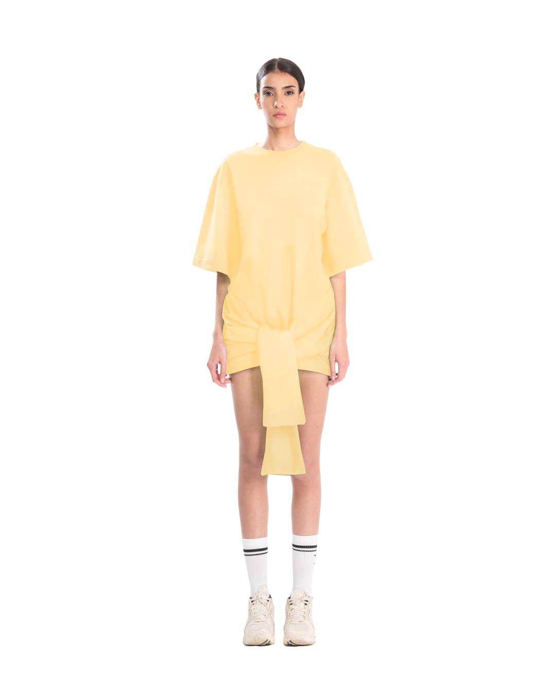 Bow T-shirt Double Cream