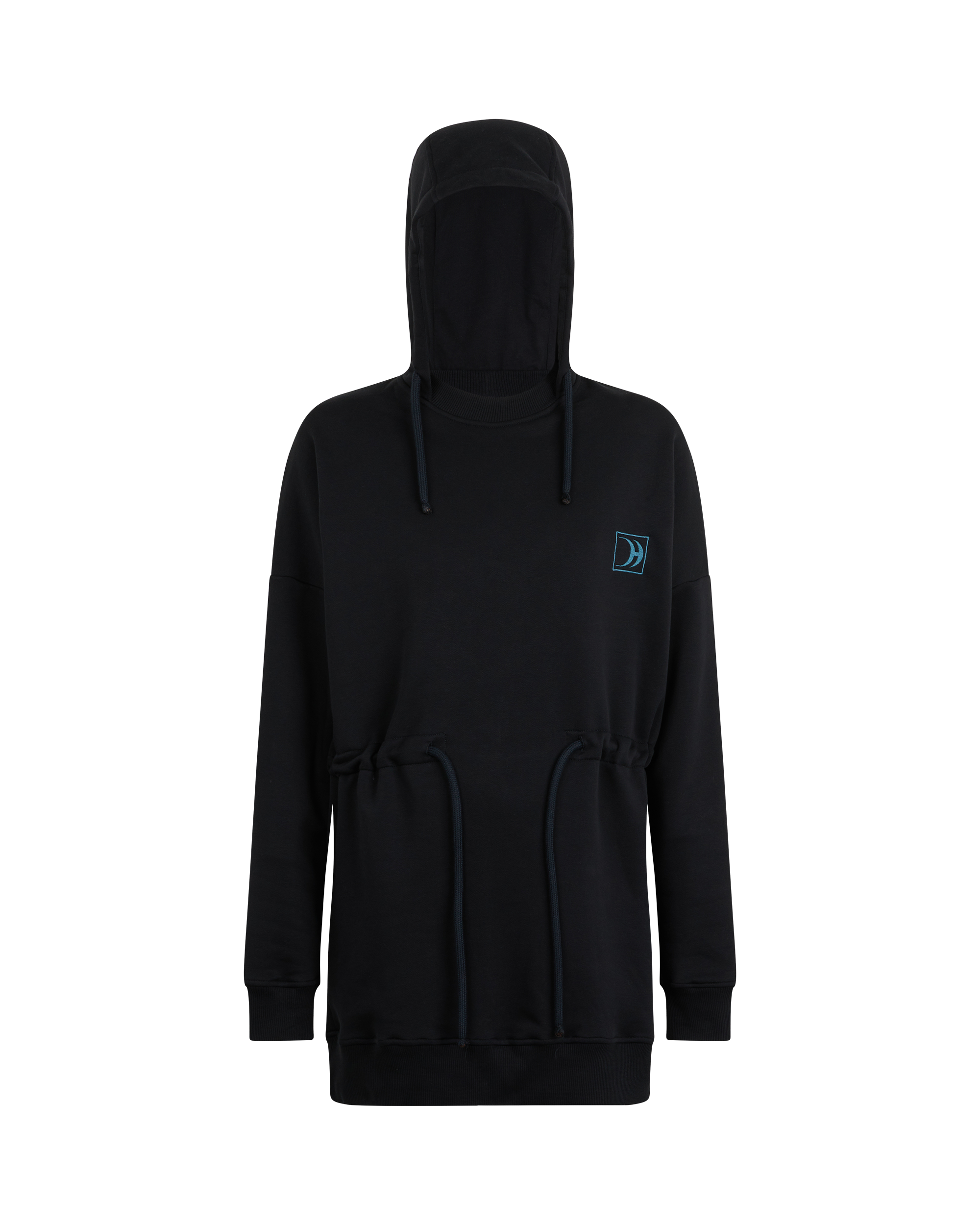 Hoodie Dress Black