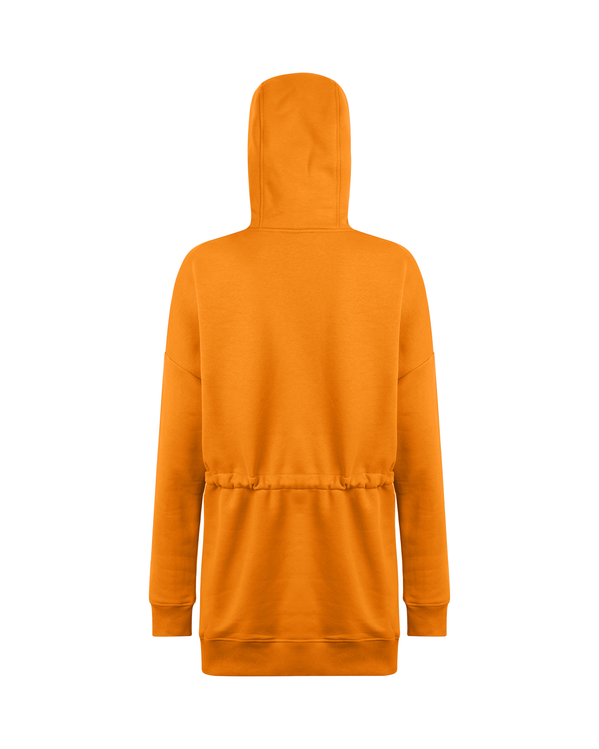 Hoodie Dress Orange