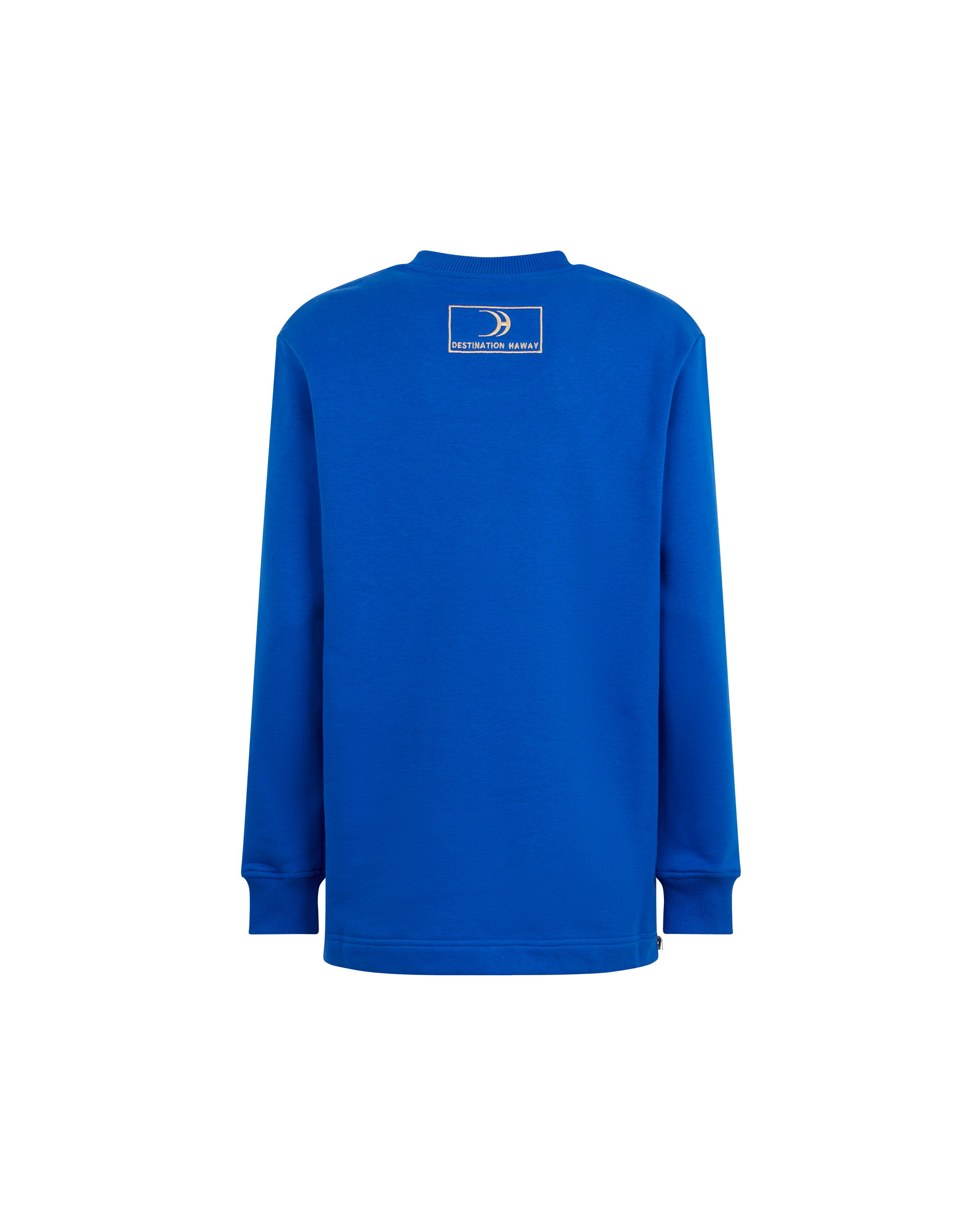 Zipped Sweatshirt Blue