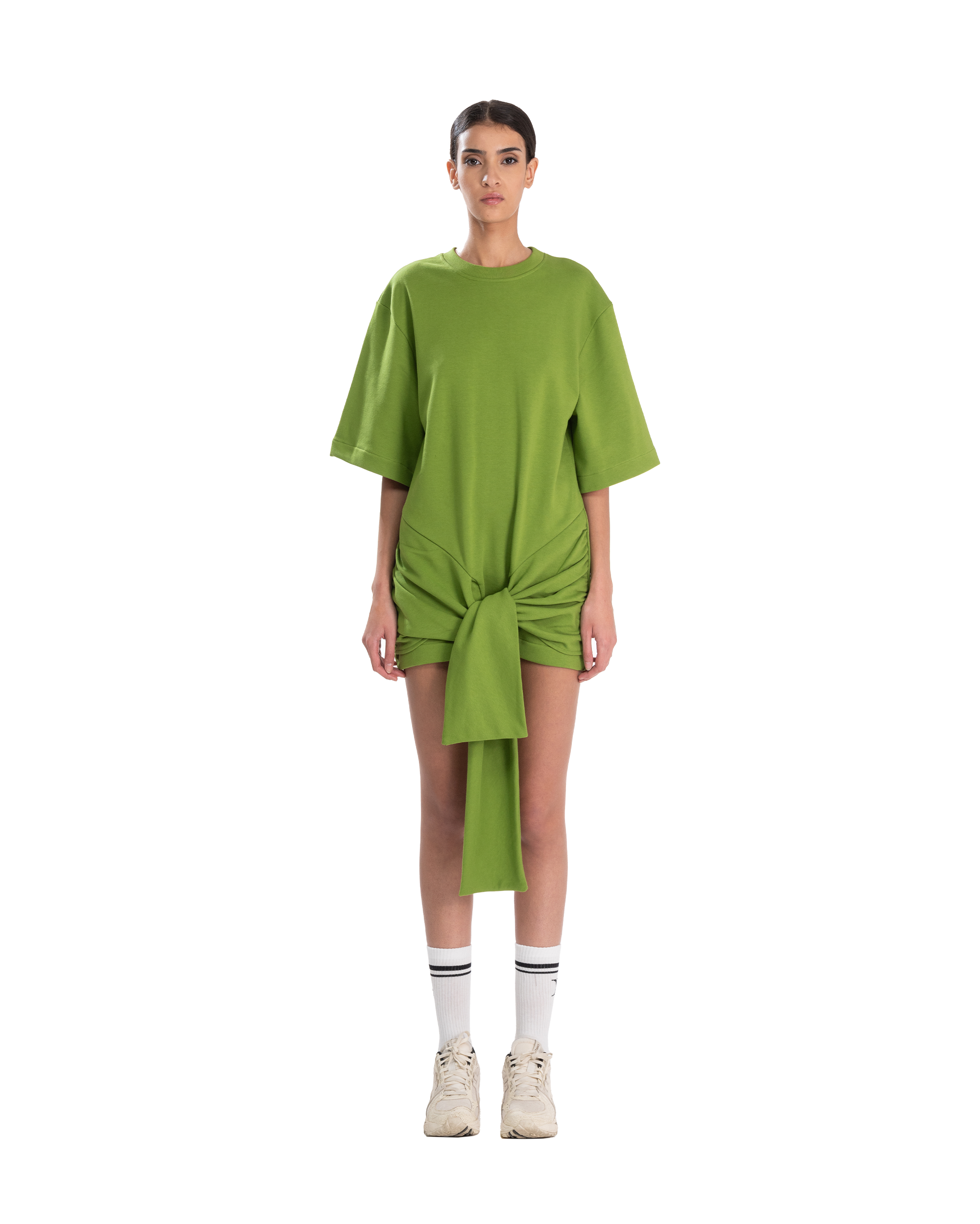 Bow Minidress Pistachio