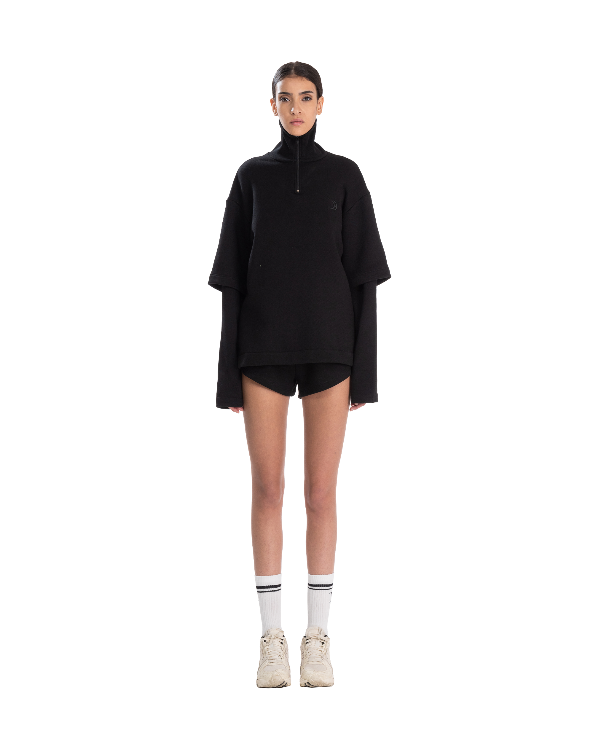 ぐ*ん様 DAYDREAM SWEAT POLO BLACK Mサイズ OVY Polo Sweatshirt Black – Destination Haway