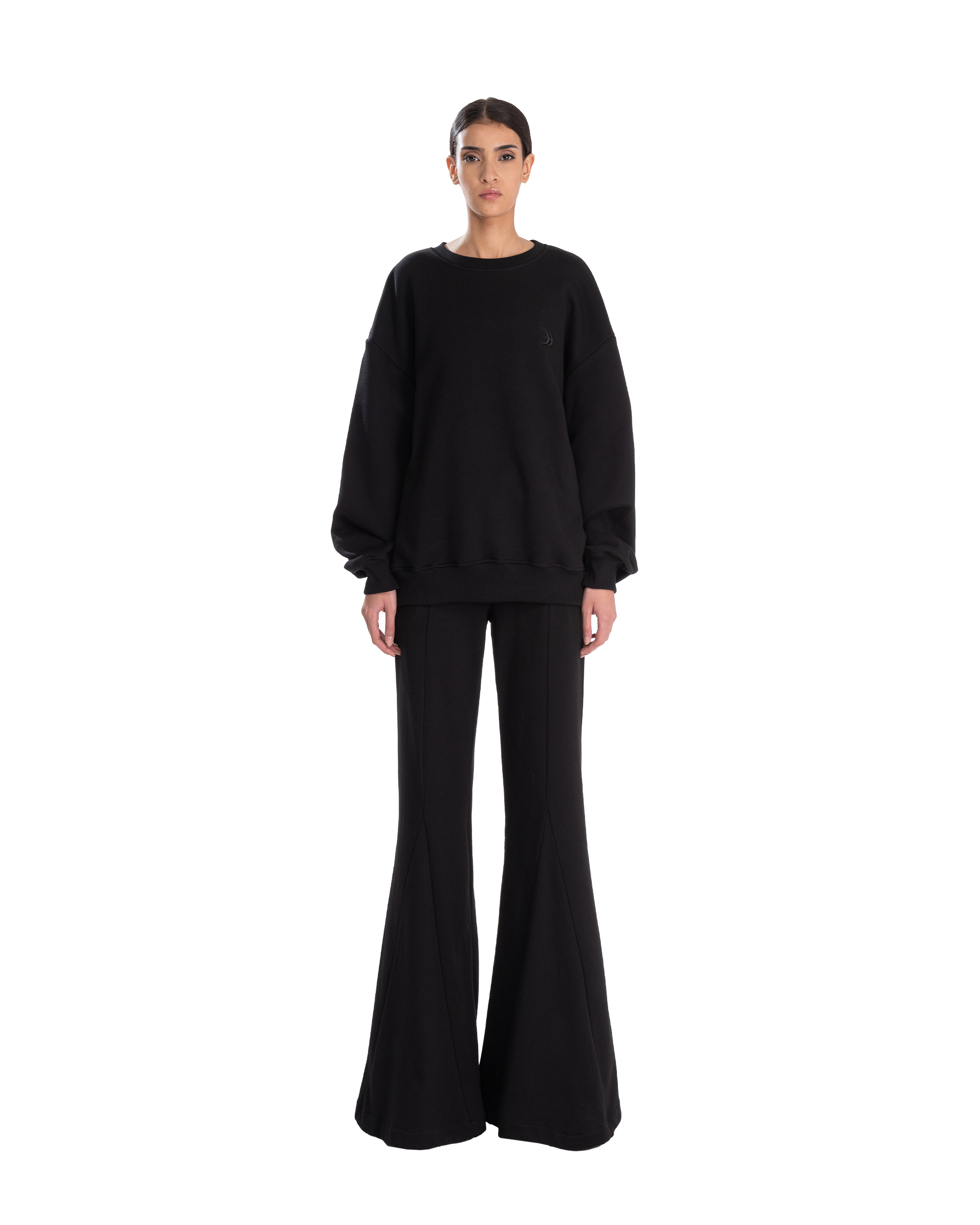 Wide Leg Pants Black