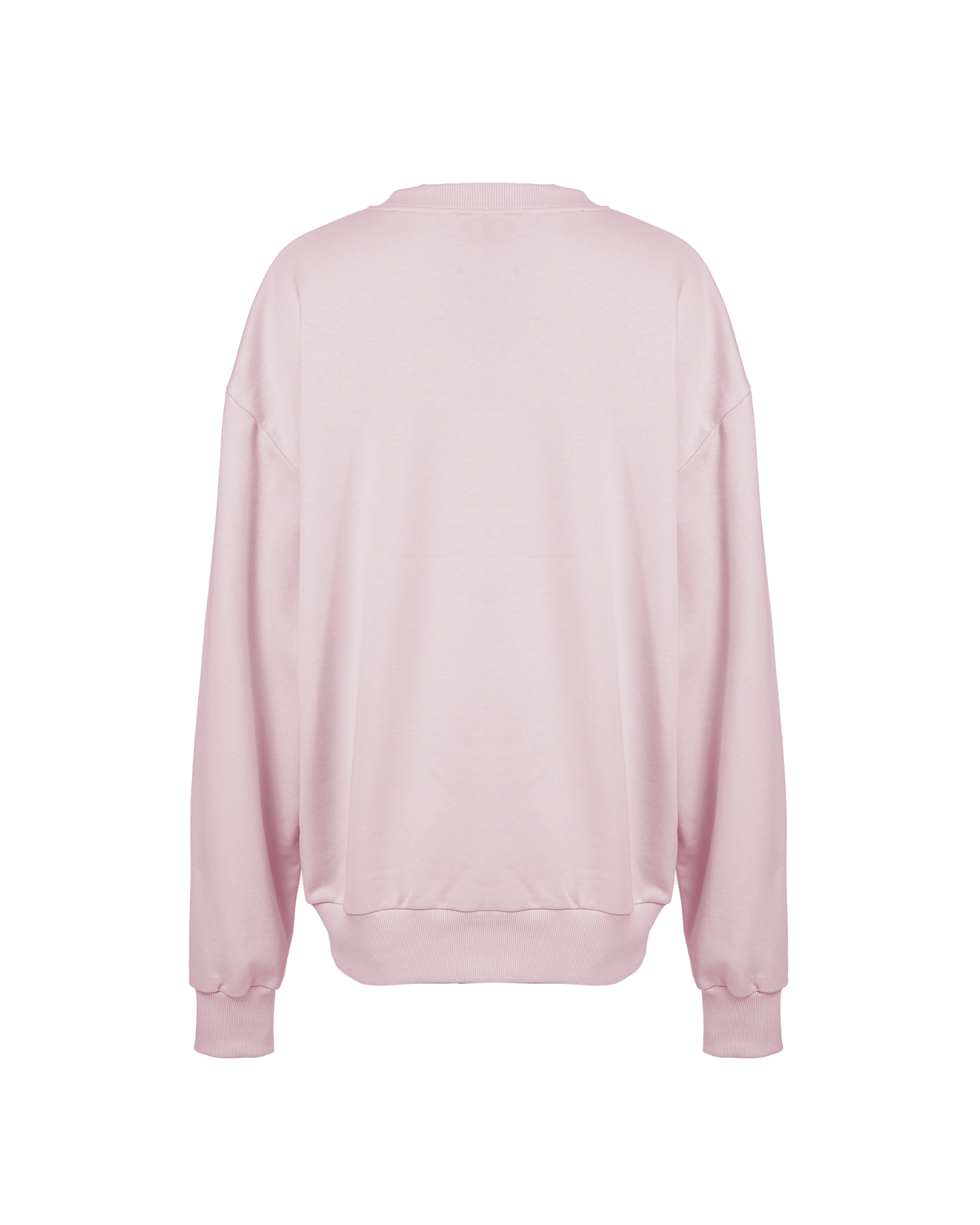 Over Crewneck Dusty Pink