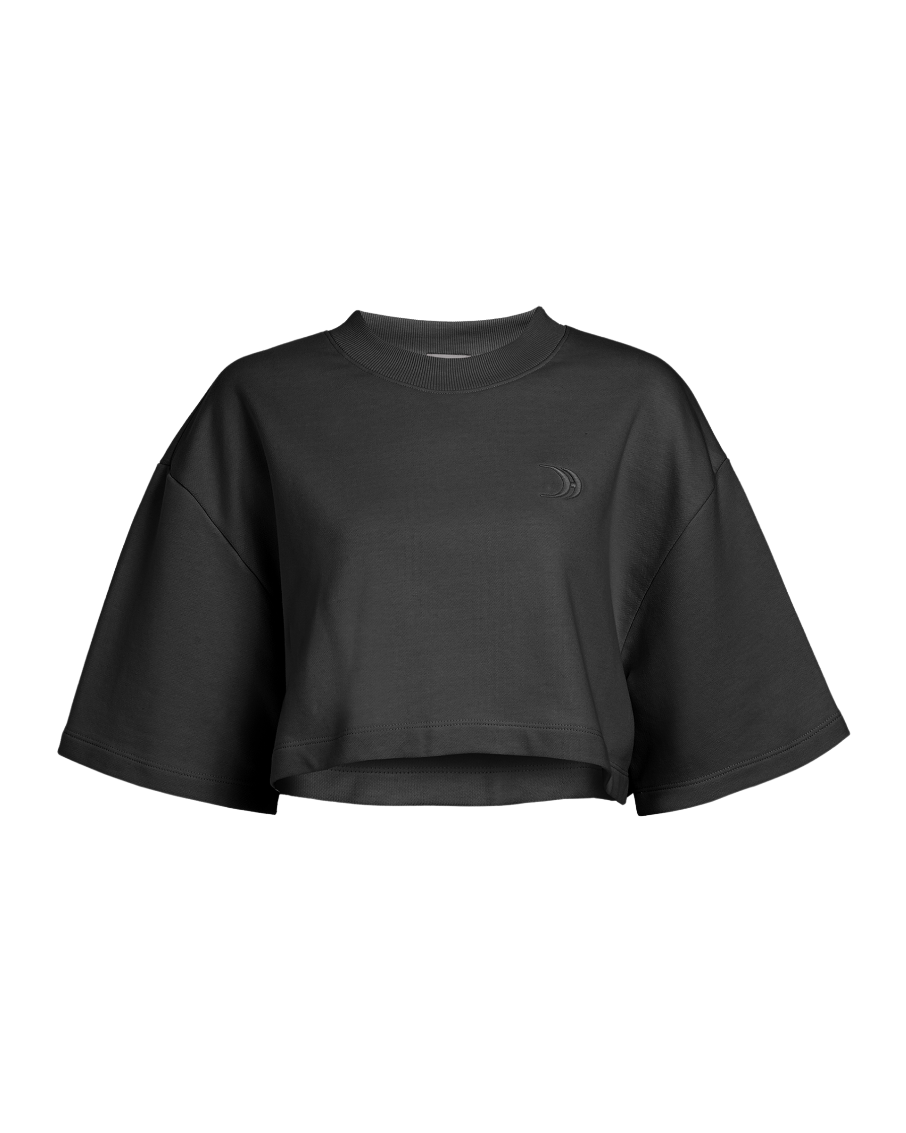 Crop T-Shirt Smoky Grey