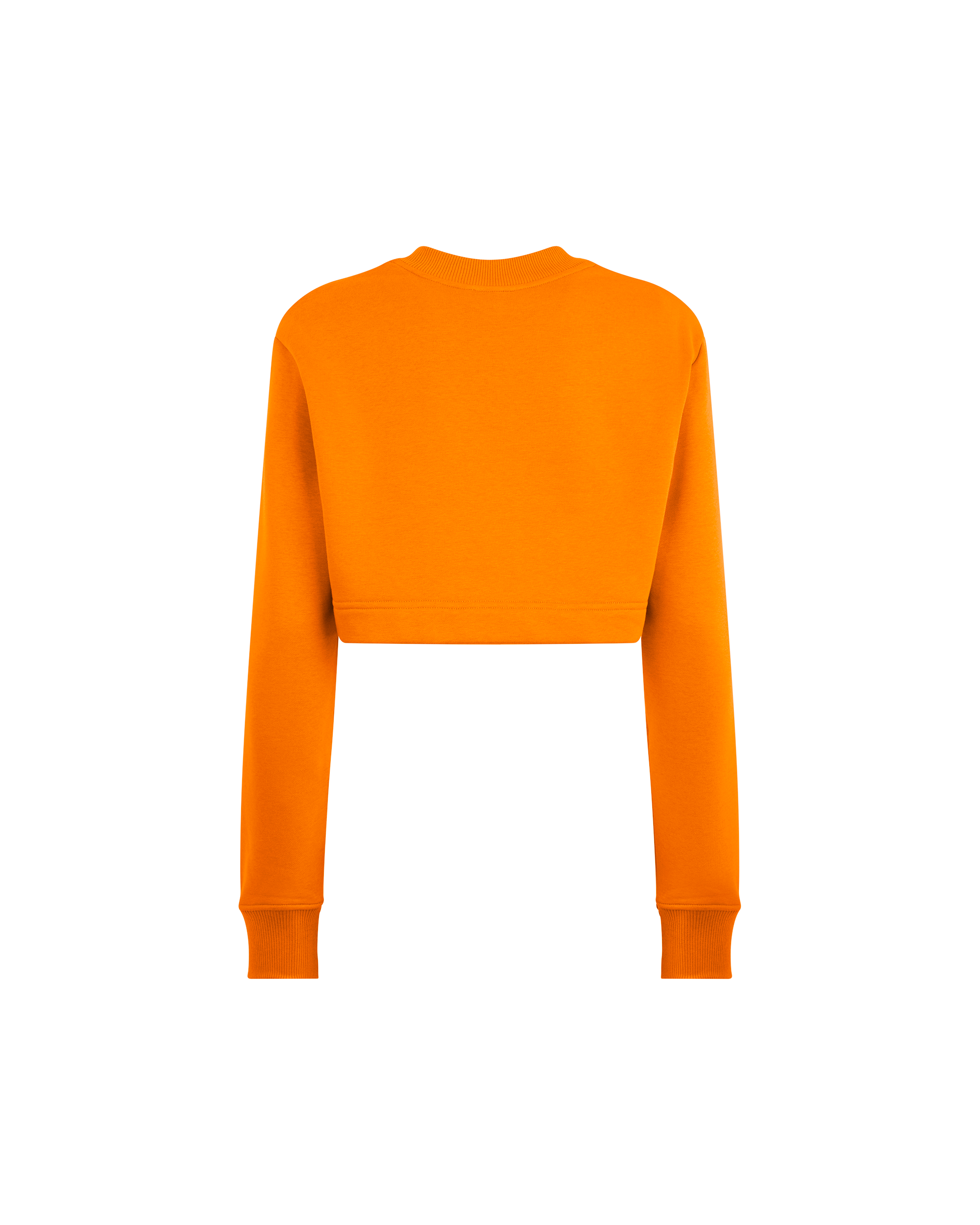 Crop Sweatshirt Orange