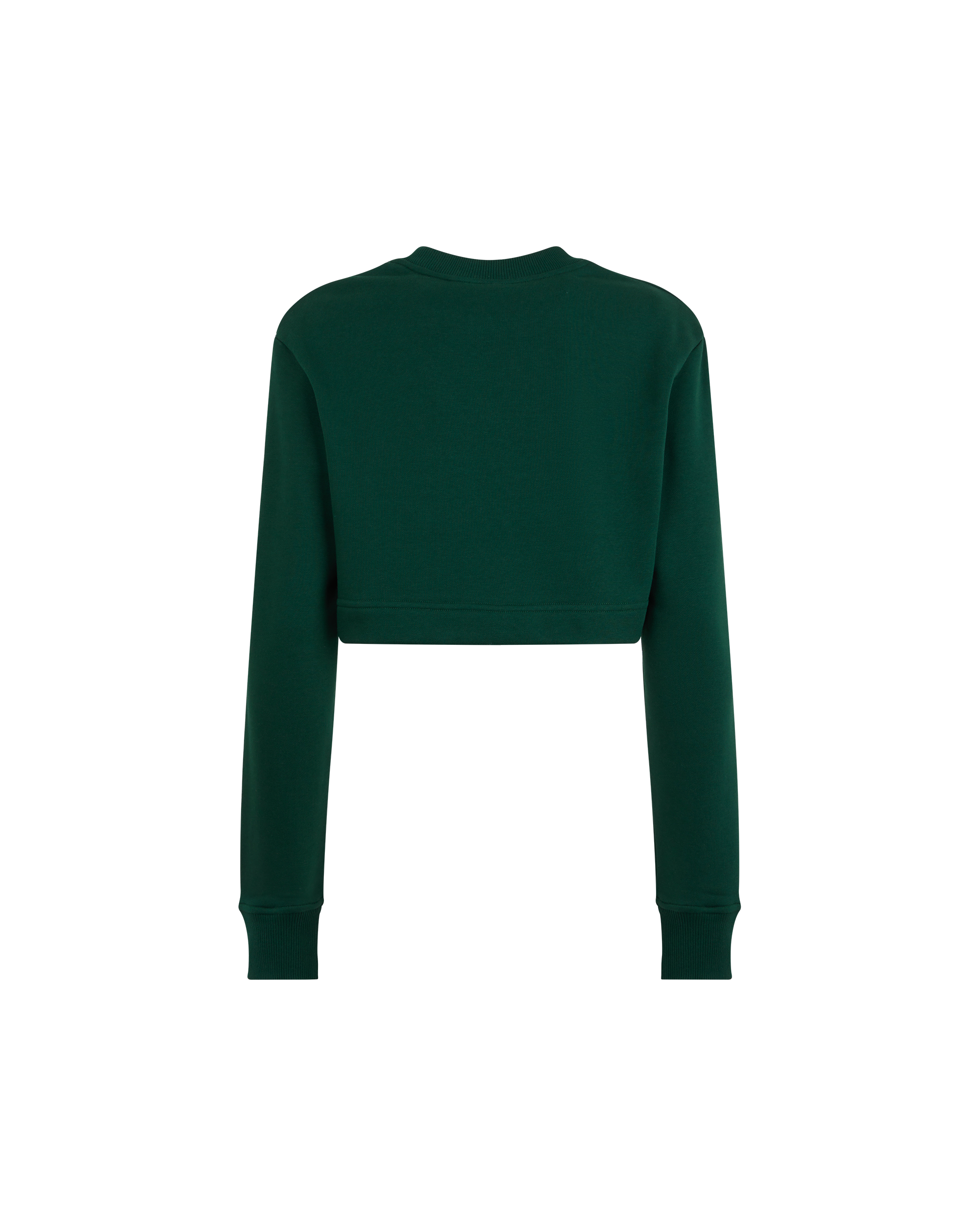 Crop Sweatshirt Green