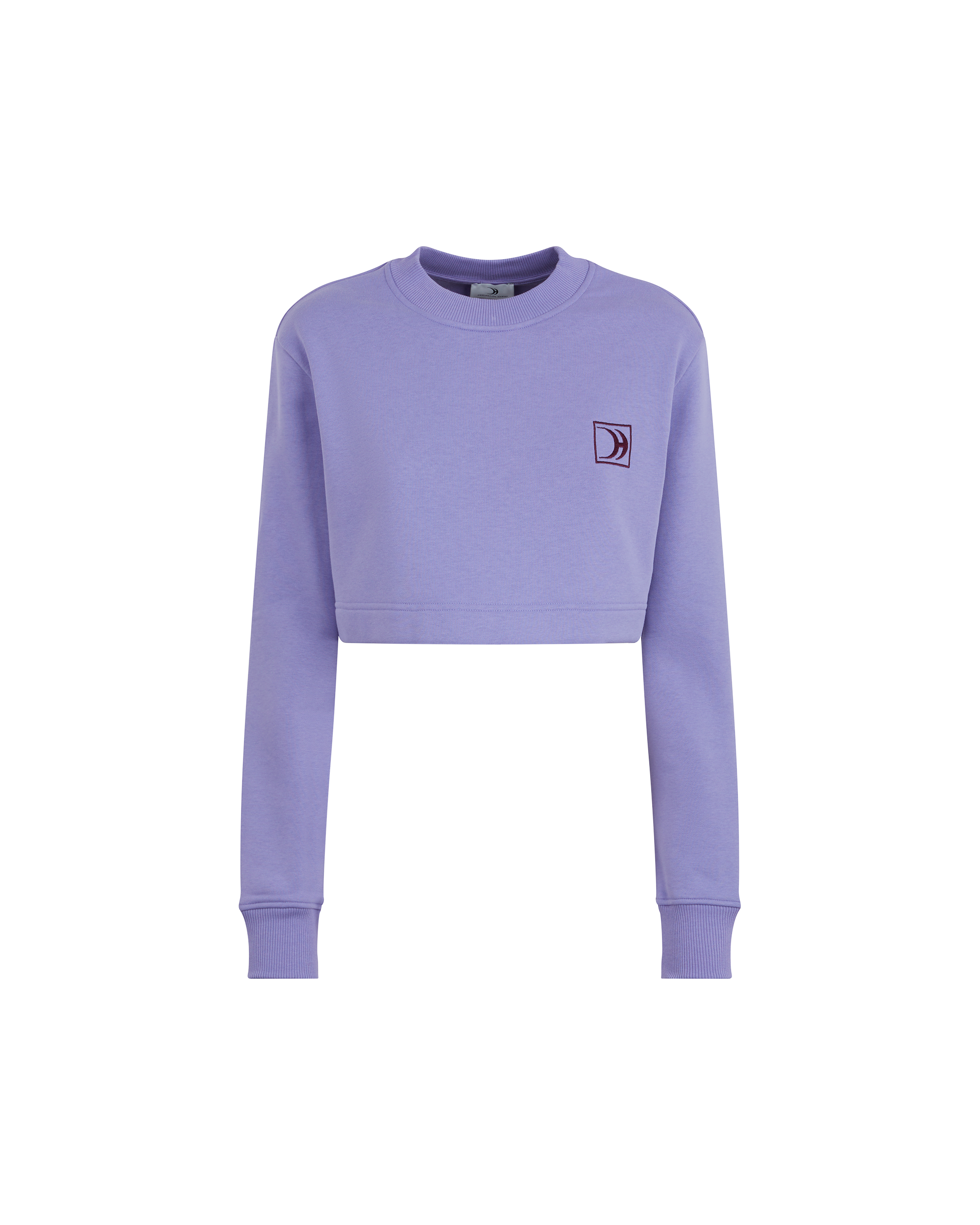 【IONSEOUL】Lukas Crop Sweatshirt 4JH487 Crop Sweatshirt Lilac – Destination Haway