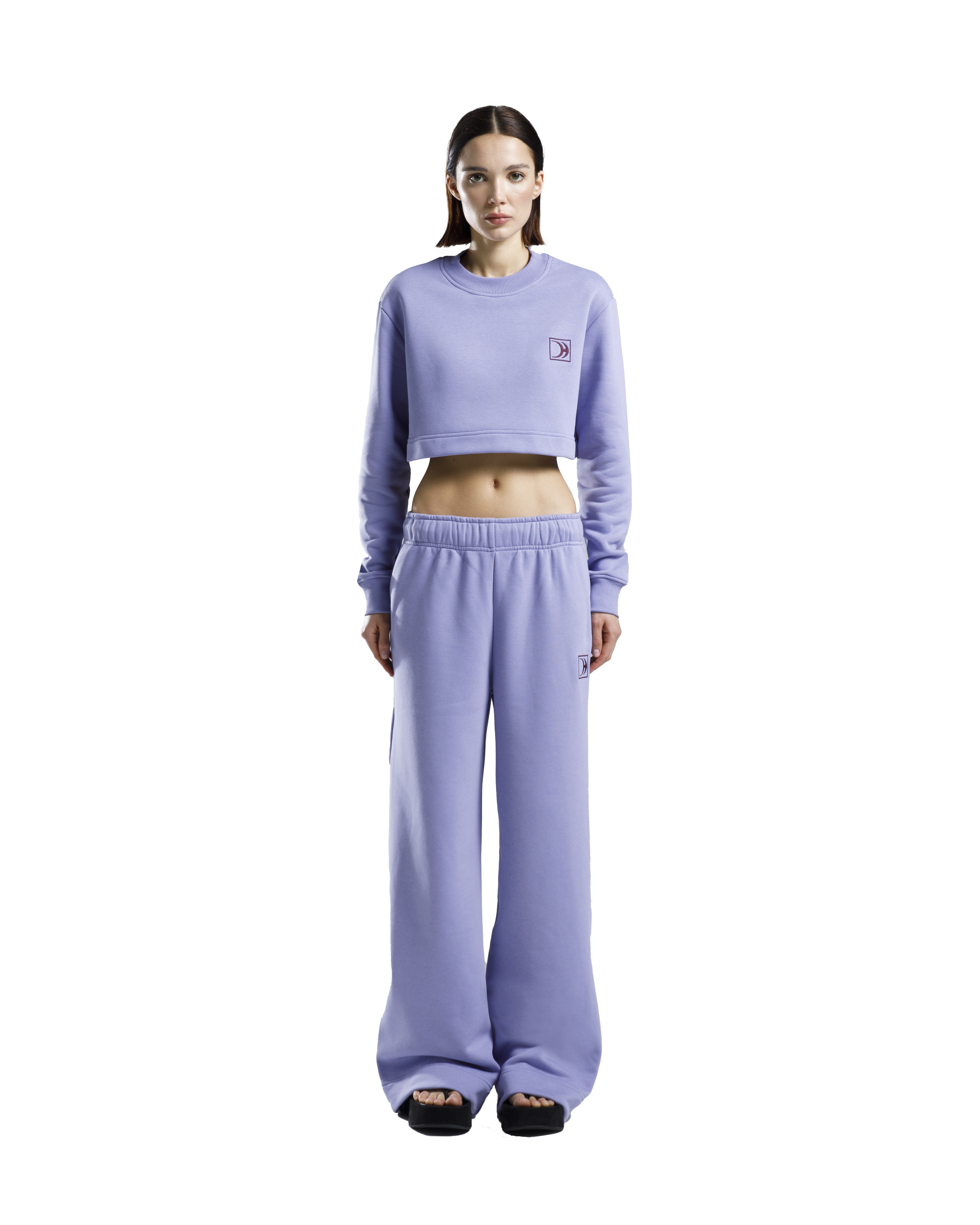 Crop Sweatshirt Lilac