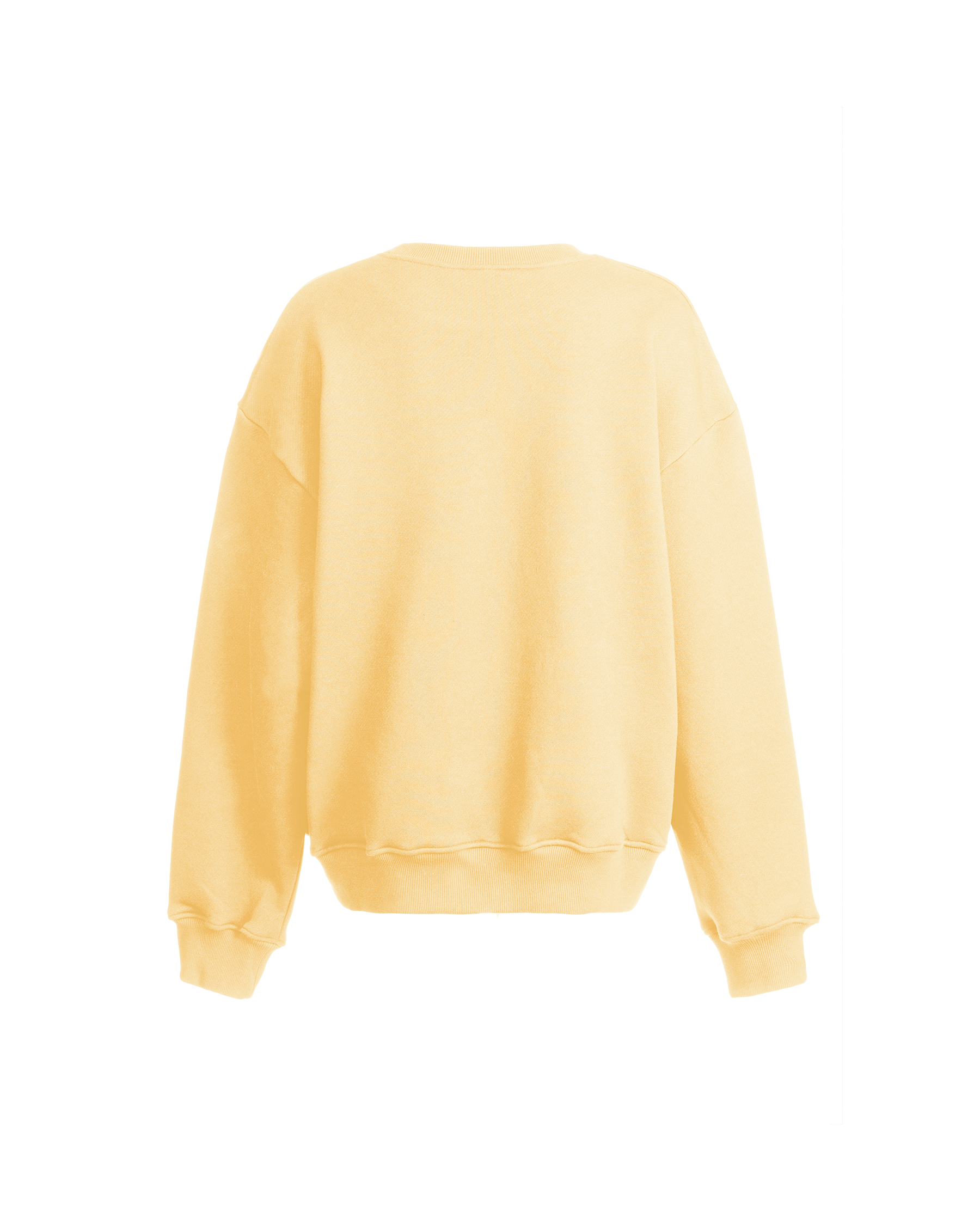 Over Crewneck Double Cream