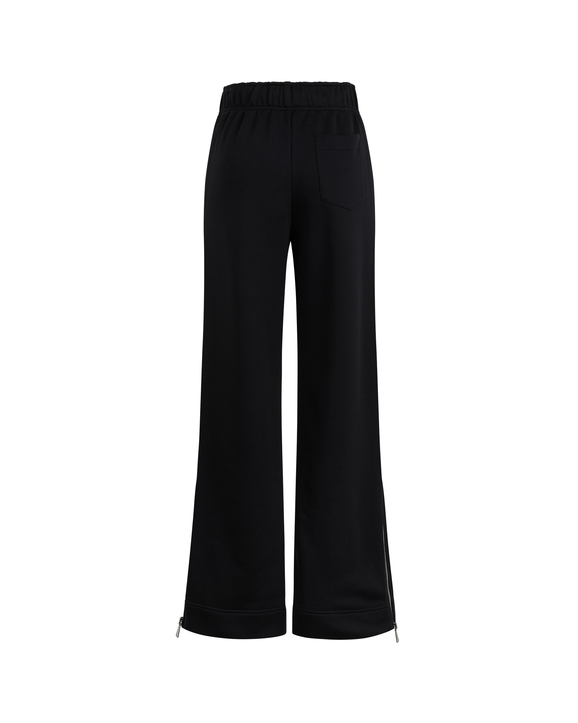 Zipped Trousers Black