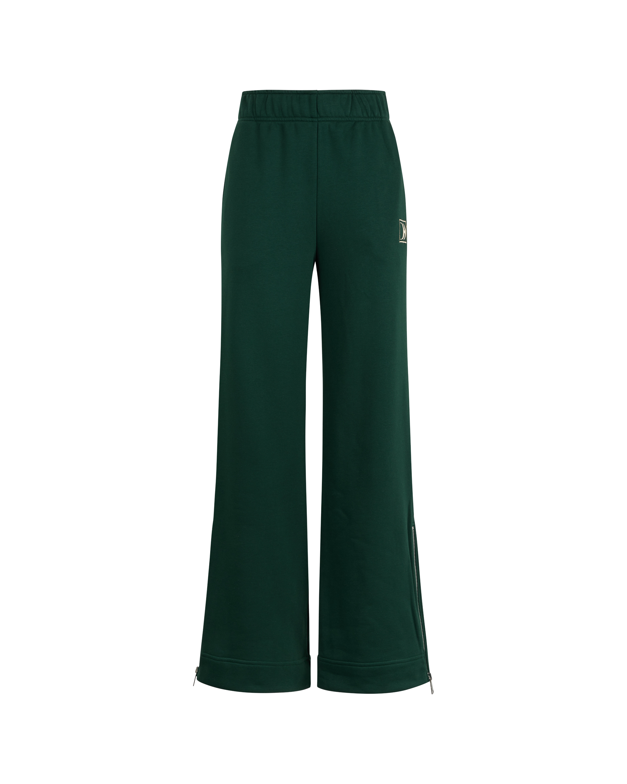 Zipped Trousers Green